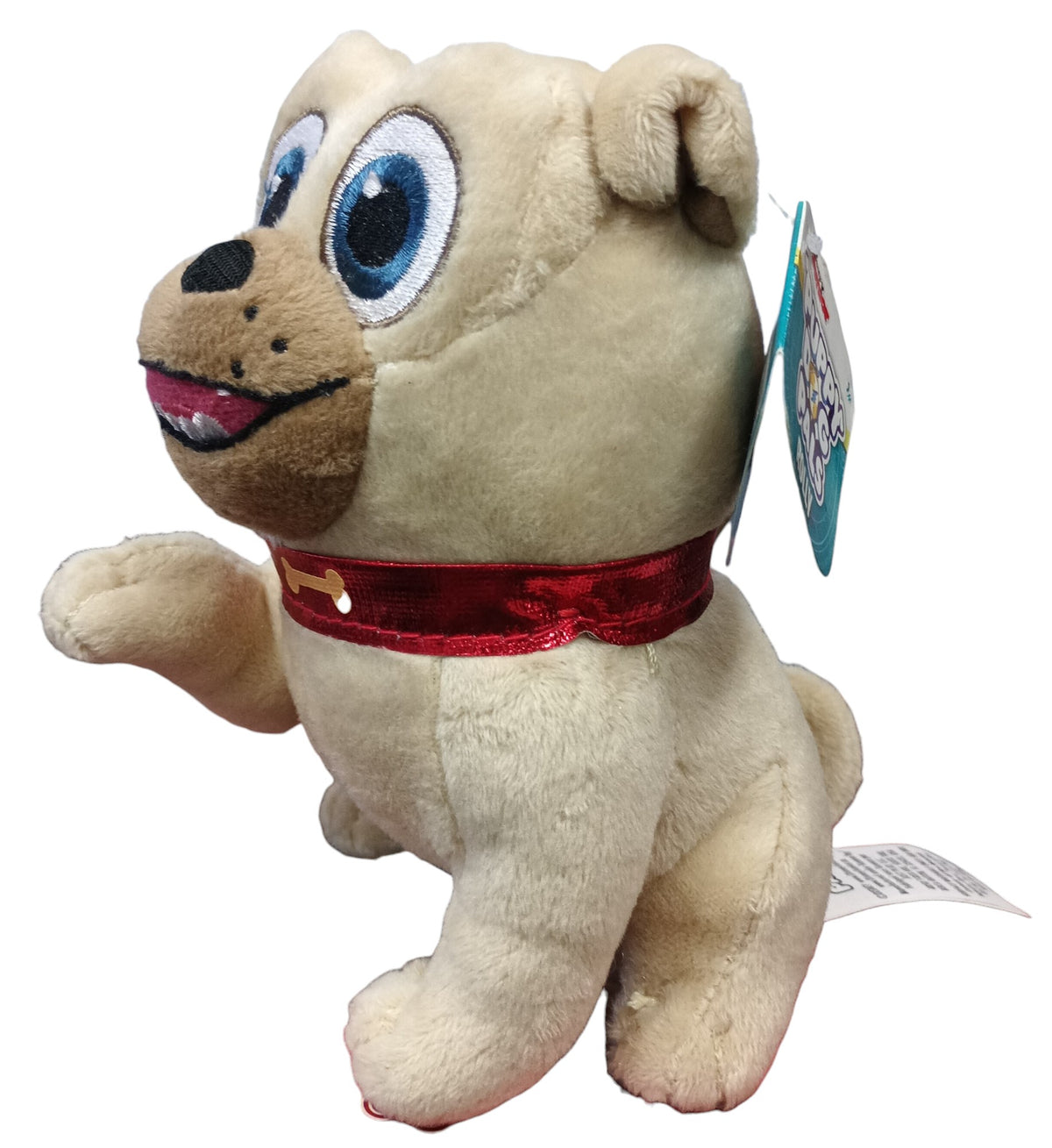 Disney Junior Puppy Dog Pals 6” Sitting Up Rolly Plush Toy Stuffed Animal