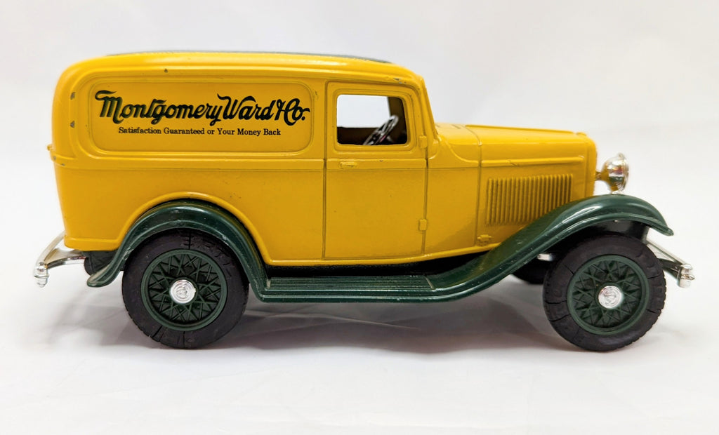 Vintage ERTL Montgomery Ward & Co 1932 Panel Delivery Truck Diecast Bank image 2