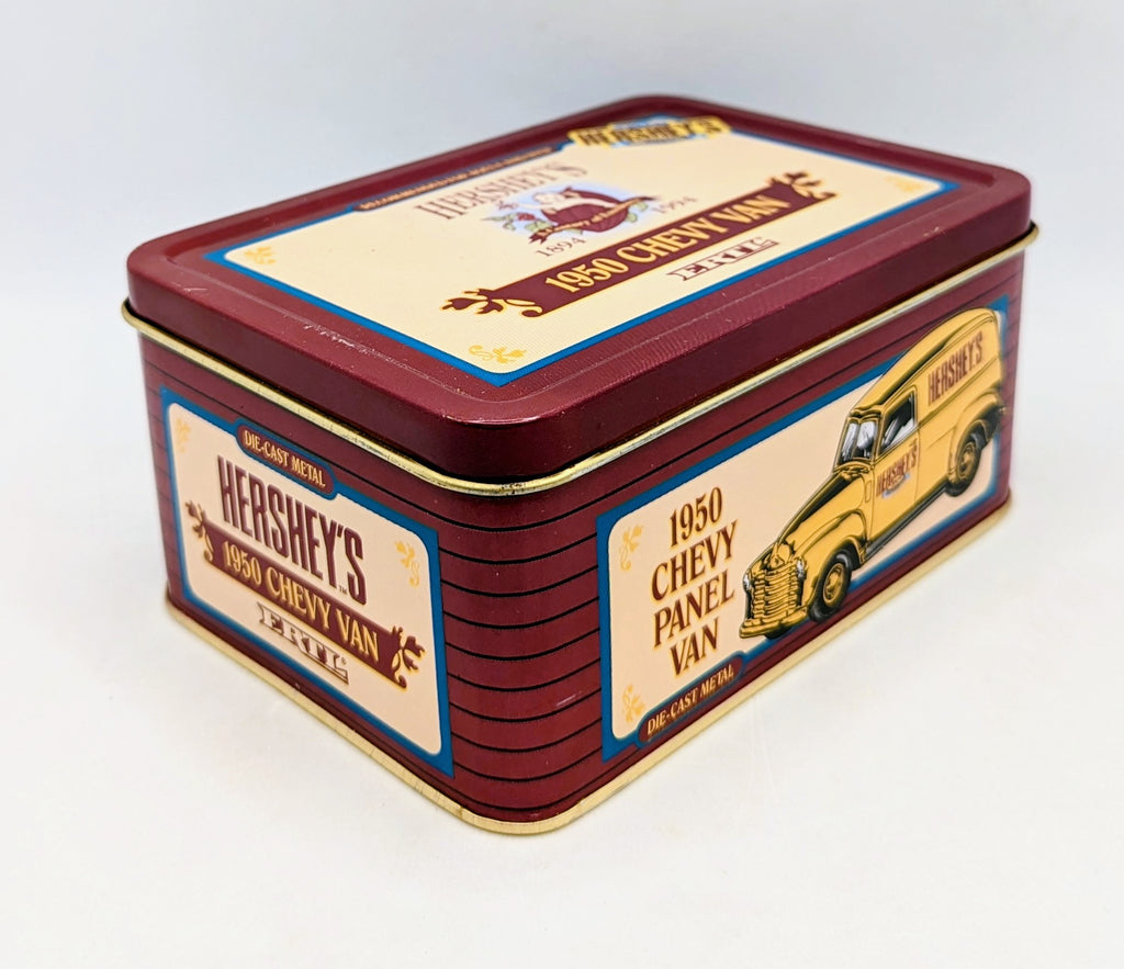 Vintage ERTL Hershey's 1950 Chevy Van 100th Anniversary Die Cast Gold image 3