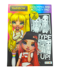 Bendon Rainbow High Coloring And Activity Pad With 2 Velvet Posters