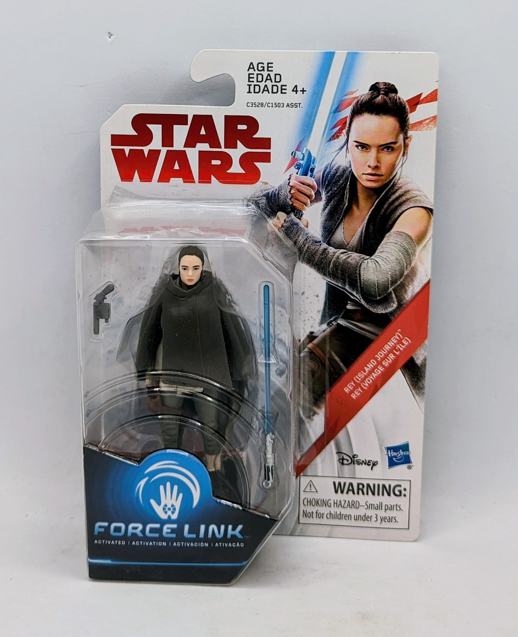 Hasbro Force Link Star Wars Rey Island Journey Action Figure
