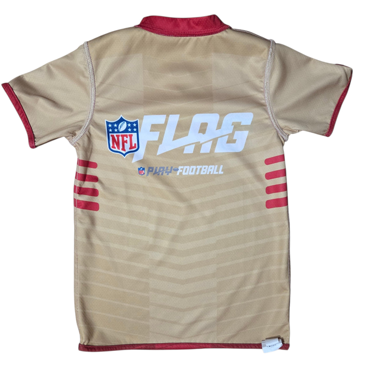 San Francisco 49ers NFL Flag Football Reversible Jersey Youth Small image 4