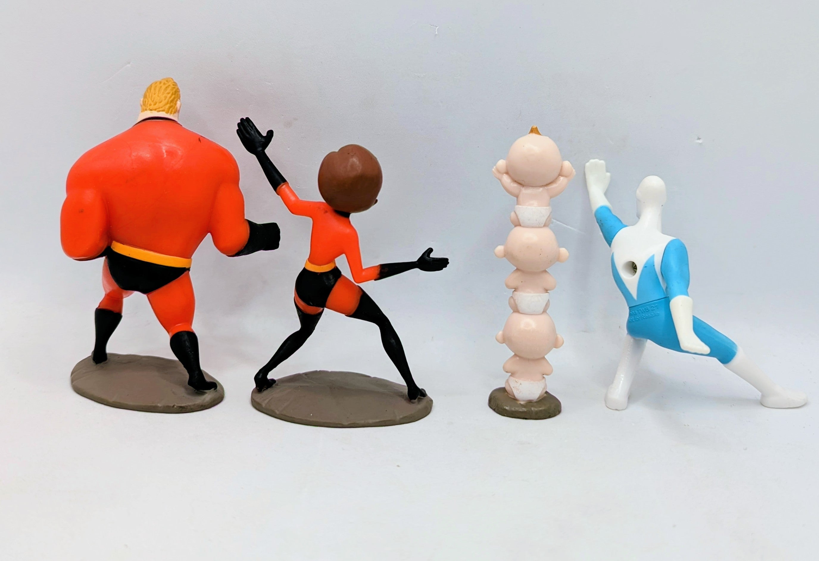 Jakks Pacific Disney The Incredibles 4 PVC Figure Mixed Lot image 2