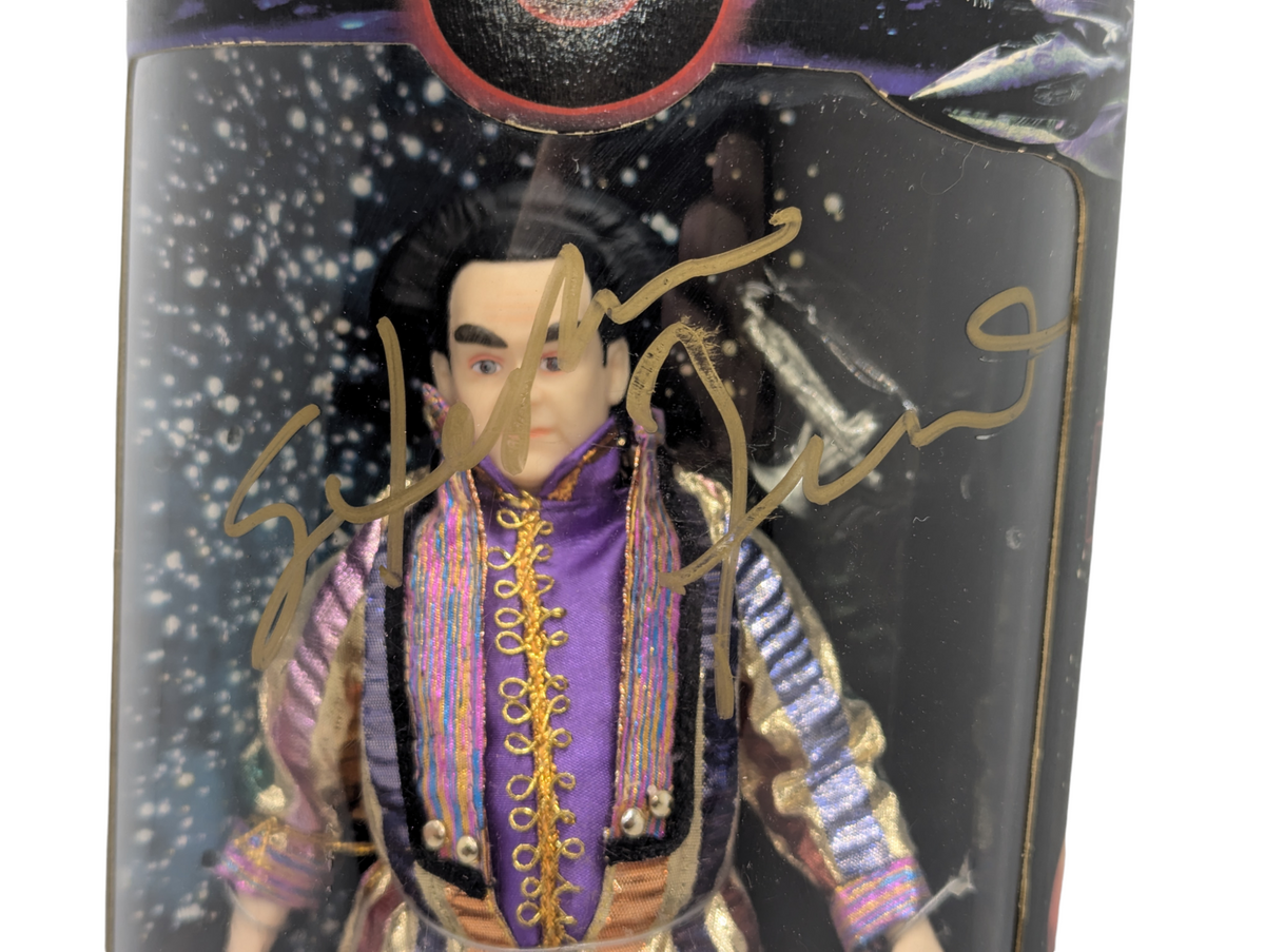 1997 Babylon 5 Vir Exclusive Premiere 9" Stephen Furst Signed Action Figure image 2