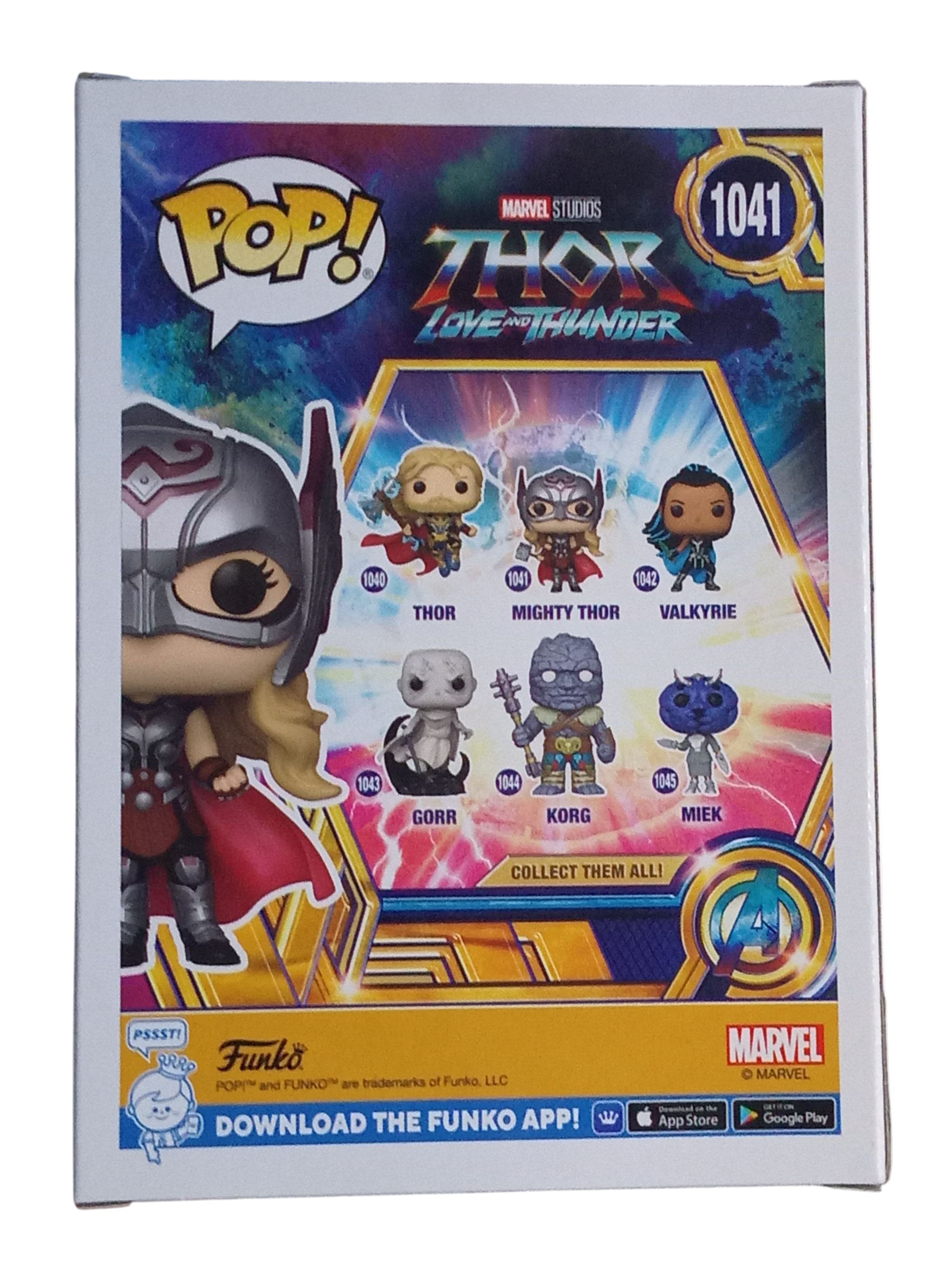 Funko Pop! Marvel Thor Love and Thunder Mighty Thor #1041 Vinyl Figure image 2
