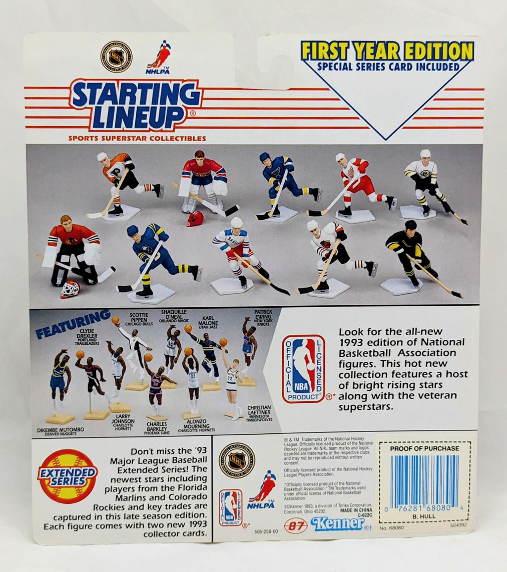 1993 Starting Lineup Brett Hull St Louis Blues Hockey Figure image 2