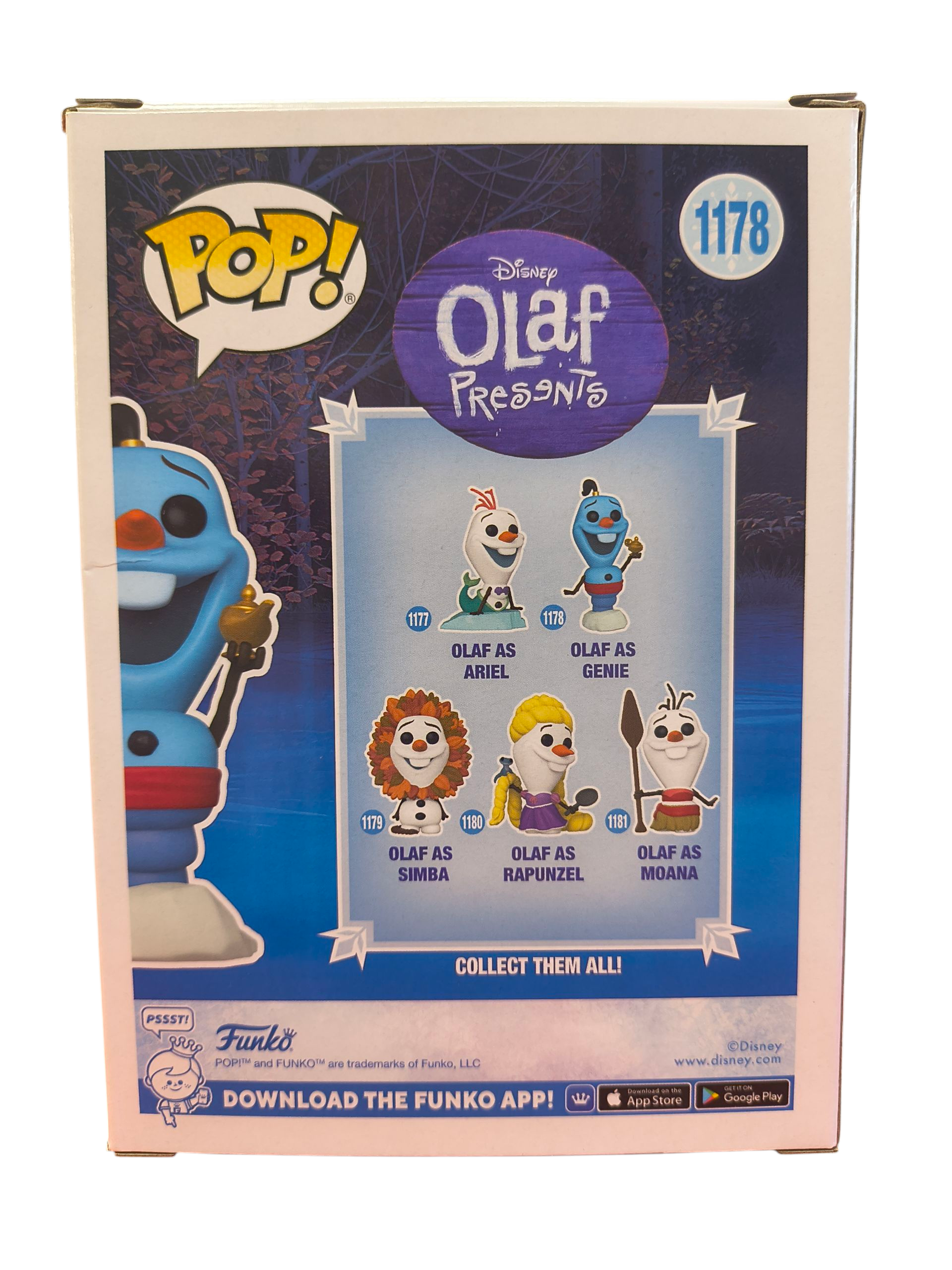 Funko Pop! Olaf Presents - Olaf as Genie #1178 Amazon Exclusive Vinyl Figure image 2