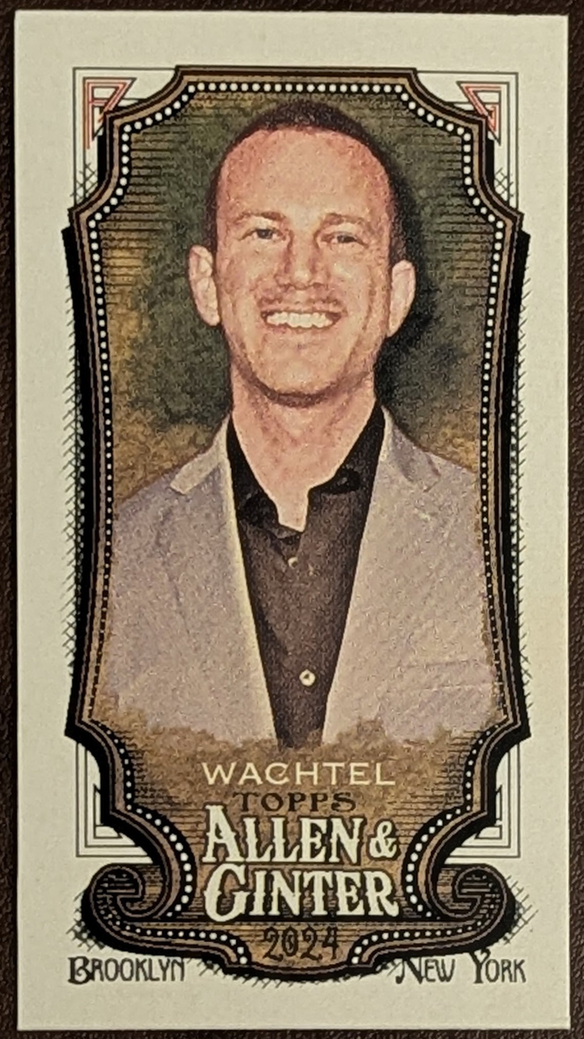 2024 Topps Allen & Ginter Charlie Wachtel No Number Mini SSP /50 Film Producer