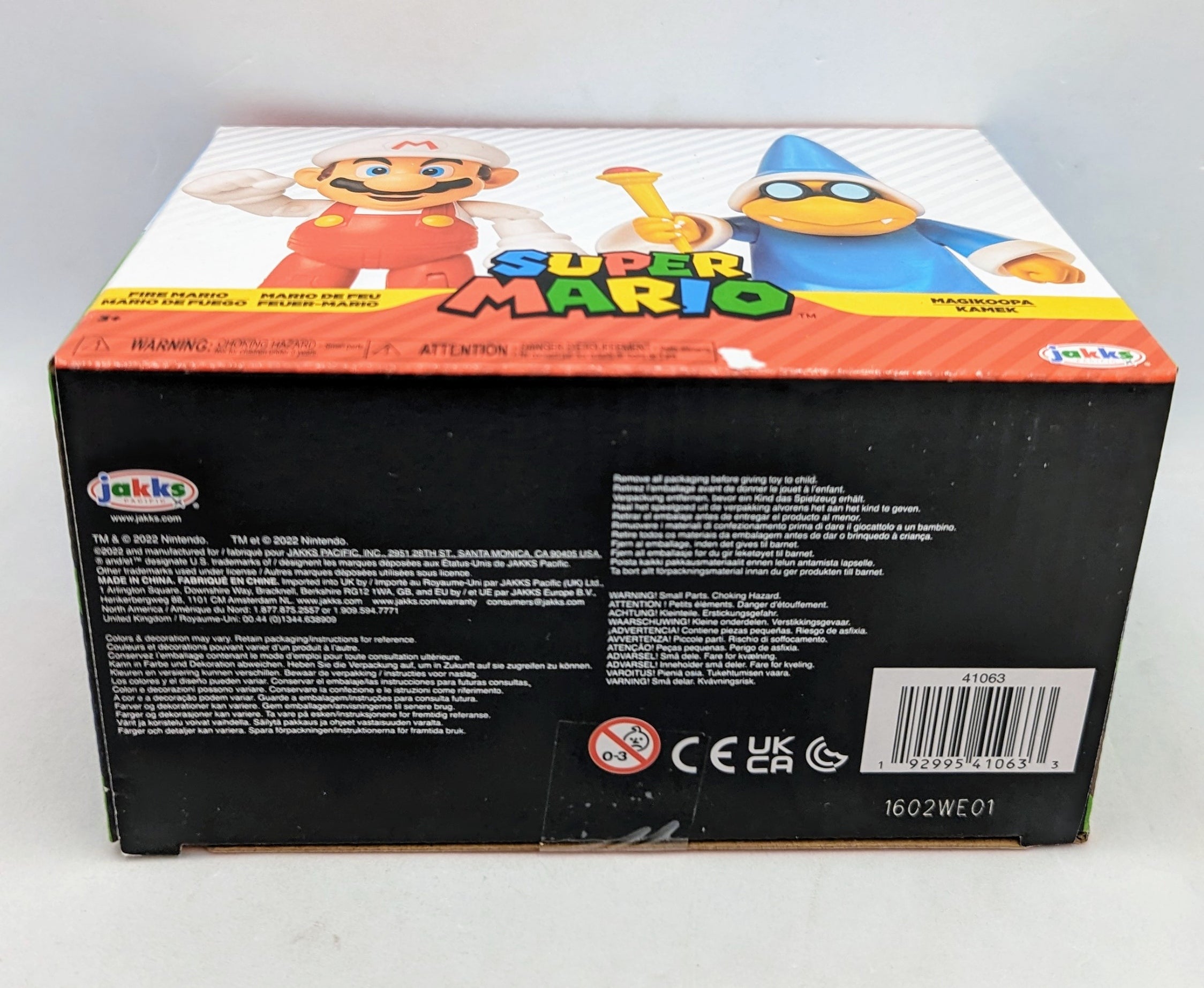 Jakks Pacific Super Mario Magikoopa Kamek & Fire Mario 2 Pack image 3