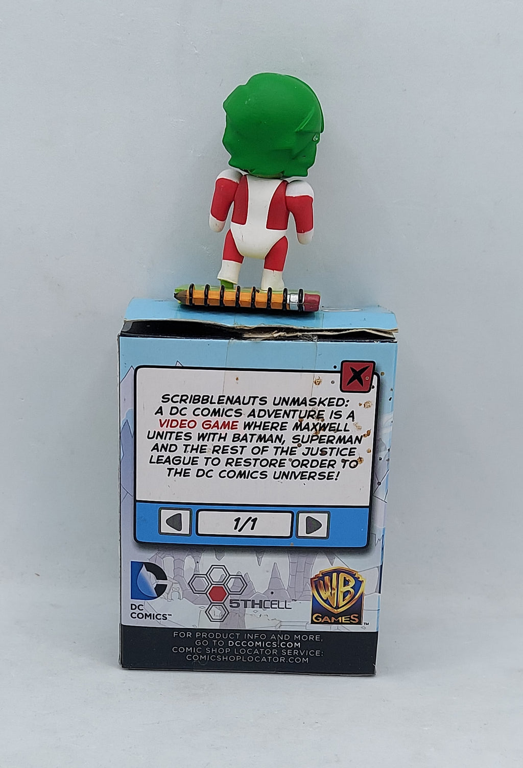 Scribblenauts Unmasked DC Comics Mini-Figures Series 4 Beast Boy 3/18 image 2