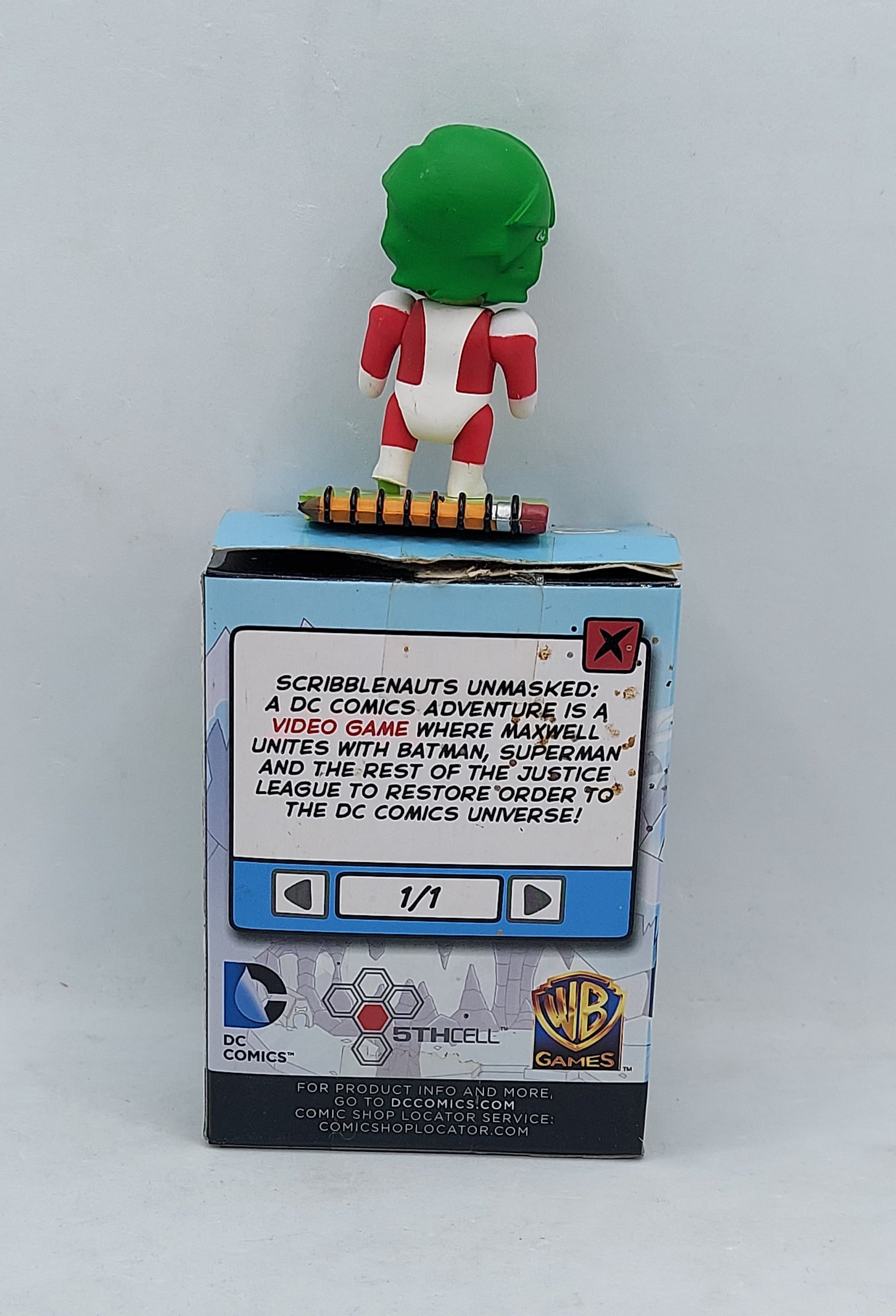 Scribblenauts Unmasked DC Comics Mini-Figures Series 4 Beast Boy 3/18 image 2