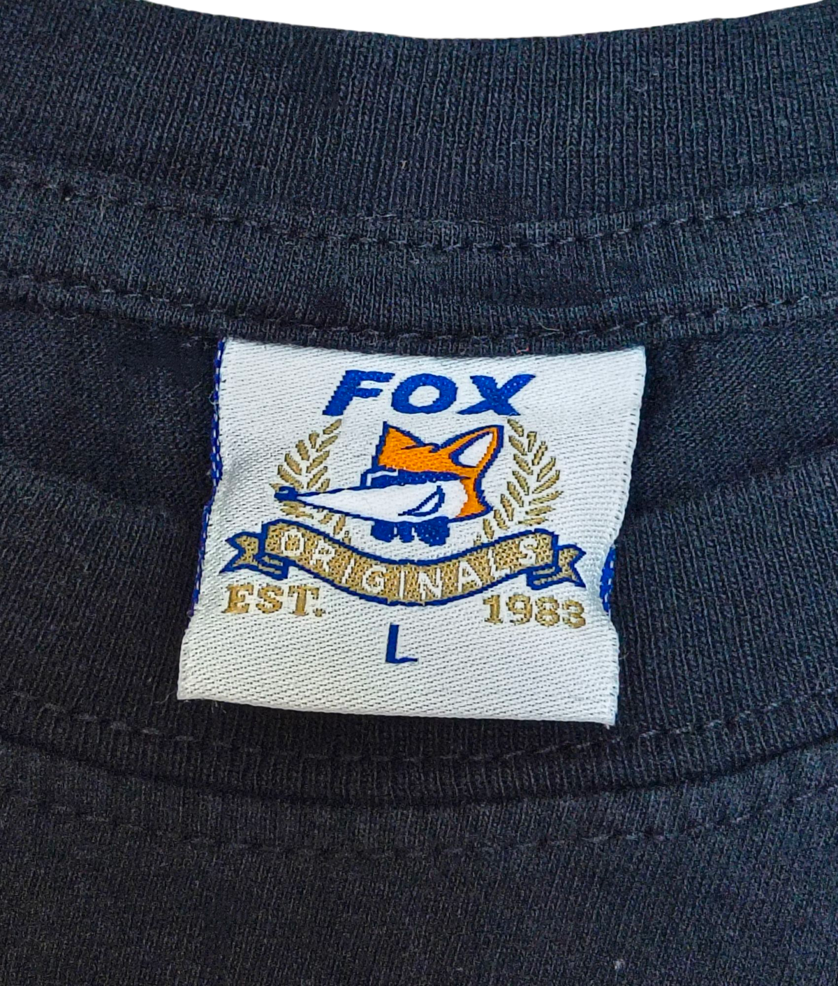 Fox Originals Amsterdam Womens Large Black/Neon Travel Souvenir T-Shirt image 3