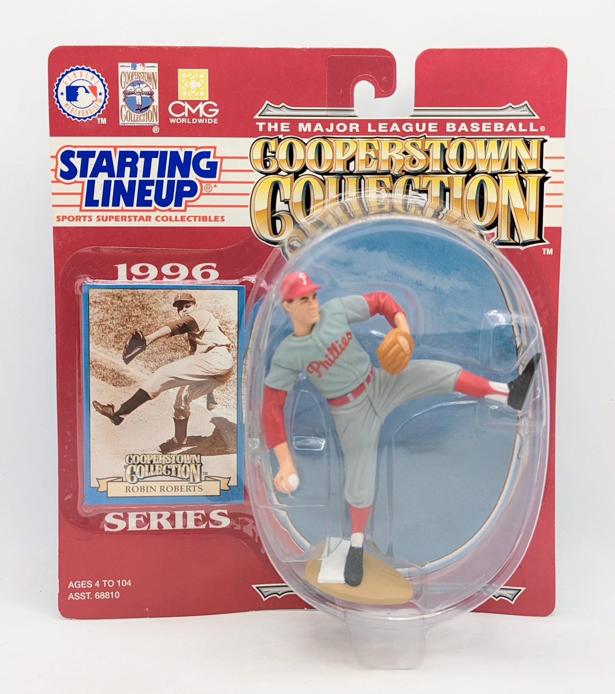 1996 Starting Lineup Cooperstown Collection Robin Roberts Philadelphia Phillies