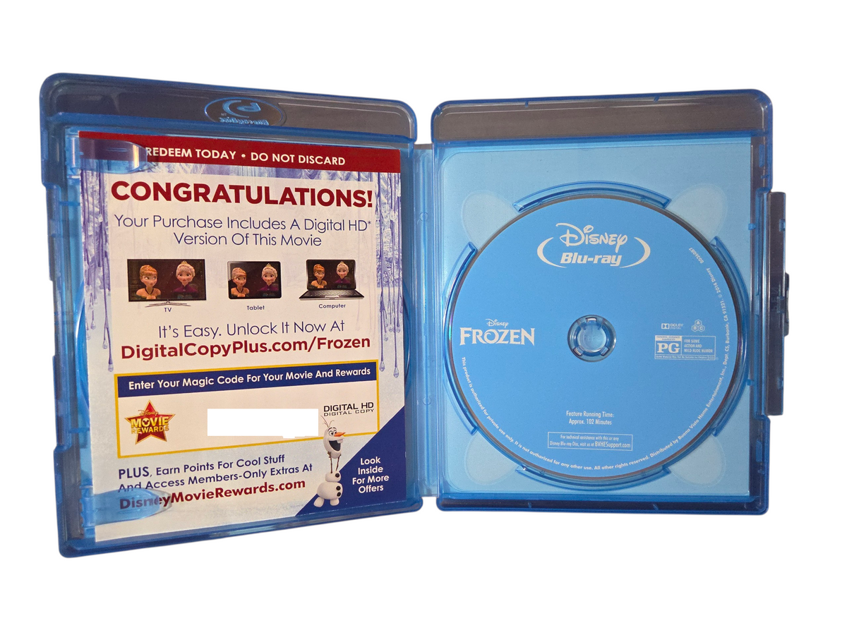 Disney Frozen Collectors Edition Blu-ray/Digital Copy - Missing DVD image 3