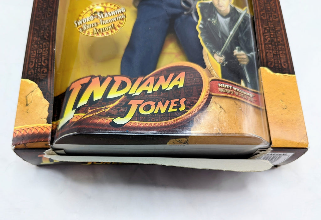 2008 Hasbro Indiana Jones Mutt Williams Sword & Knife Action Figure 12 inch image 3