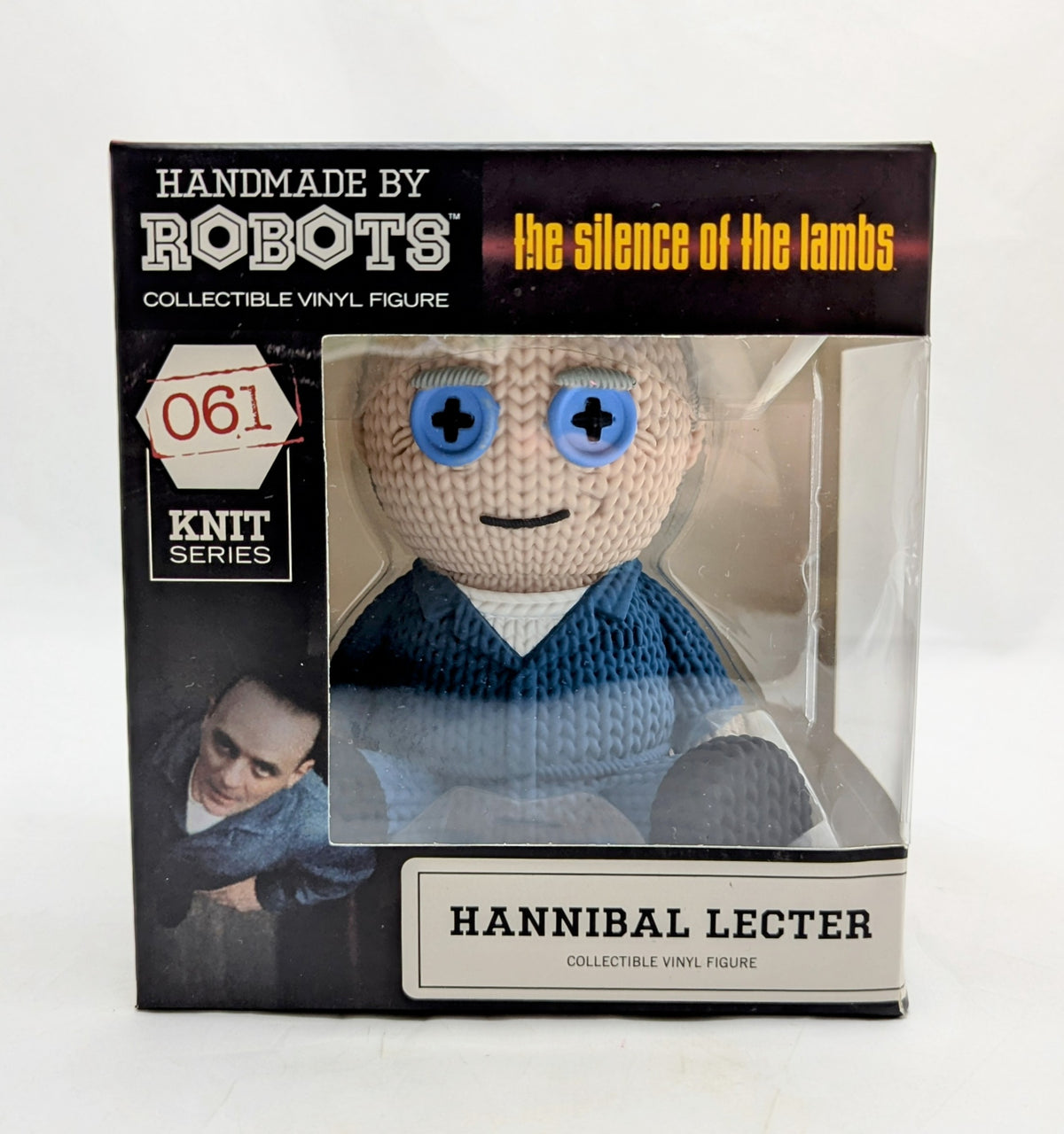 2021 BDA Handmade By Robots Silence Of The Lambs Hannibal Lecter Vinyl Figure