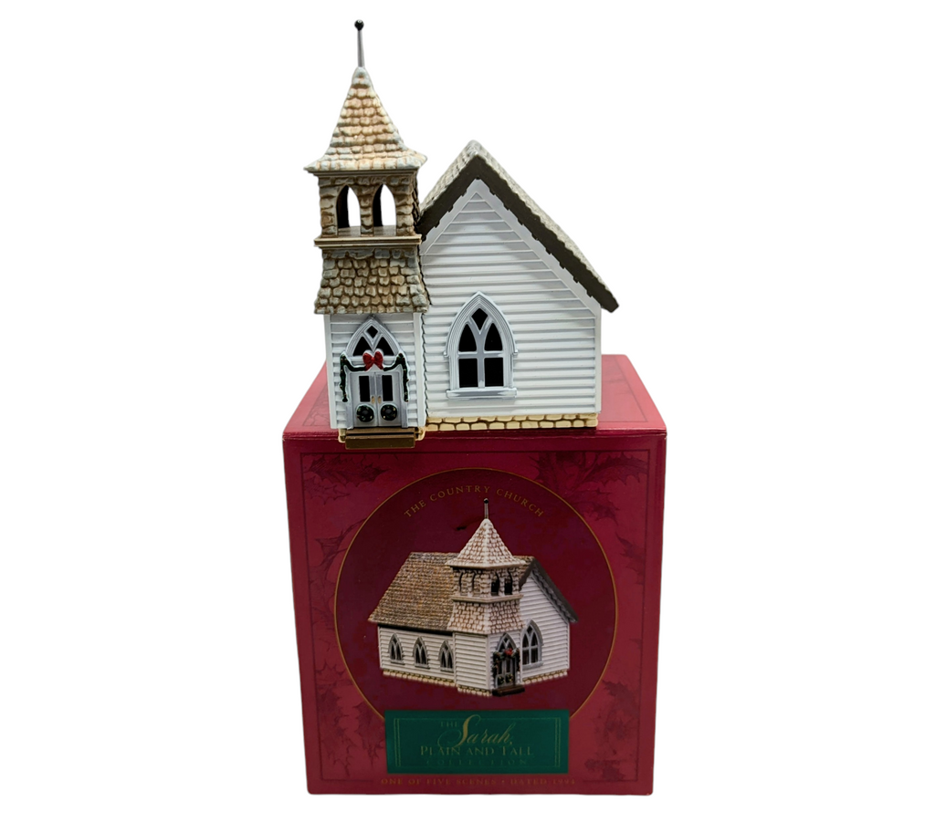 1994 Hallmark The Sarah Plain & Tall Collection The Country Church