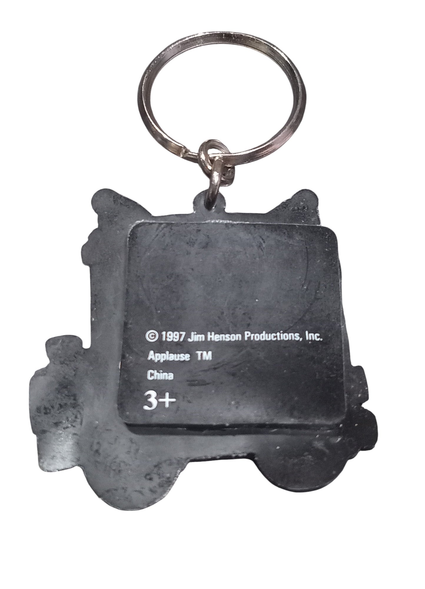 1997 Applause Jim Henson Grover School Bus Photo Keychain image 2