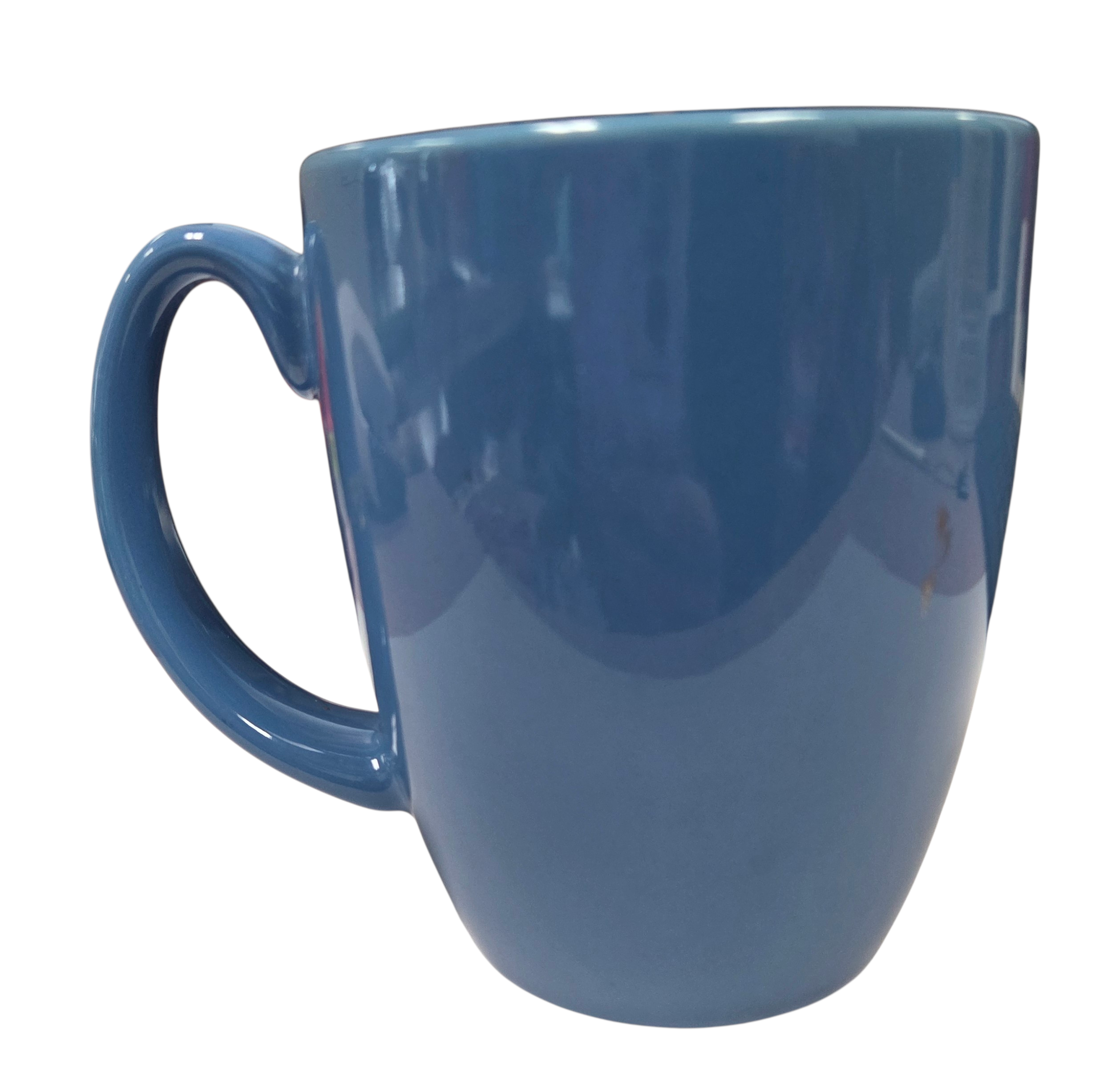 Corelle Coordinates Stoneware Mug Coffee Tea Cup Medium Blue Thailand 12oz Cafe