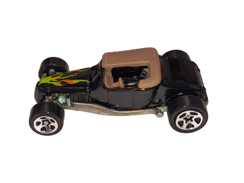 1999 Mattel Hot Wheels First Editions Track T Black 1/64 Diecast image 2