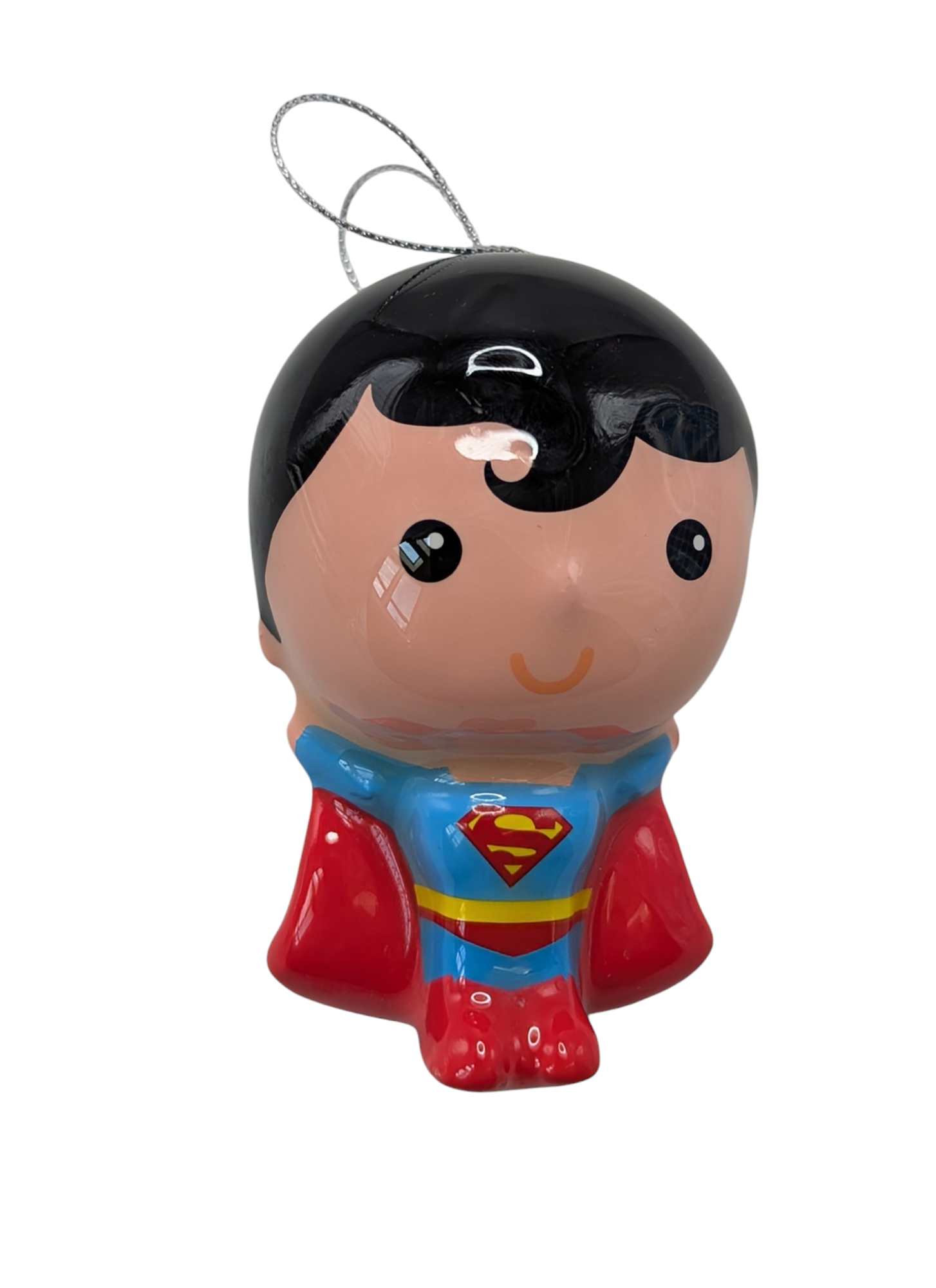 2017 Hallmark DC Comics Superman Decoupage Unbreakable 4inch Ornament