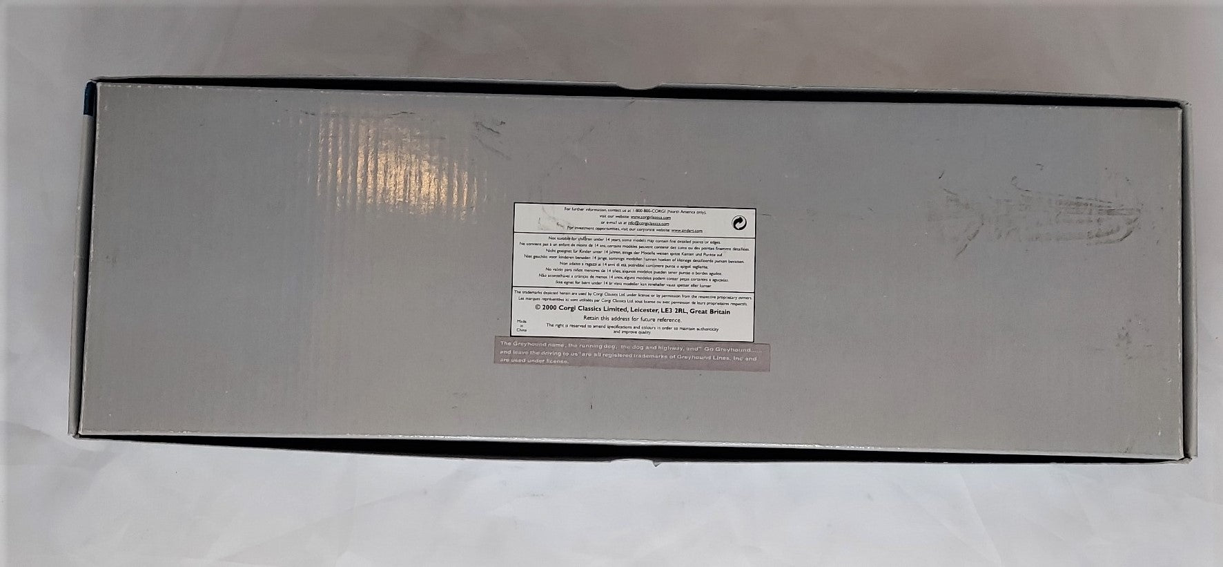 2000 Corgi 53101 Diamond T620 Artic Fruehauf Trailer Greyhound Lines 1/50 Scale image 3