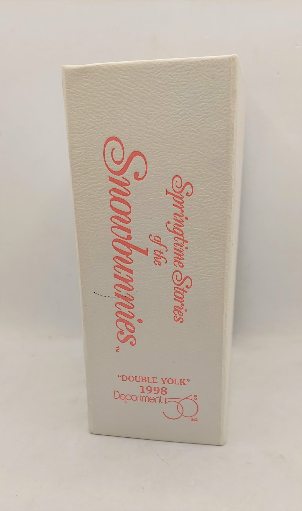 1998 Department 56 Snowbunnies Double Yolk Figurine 26293 image 2