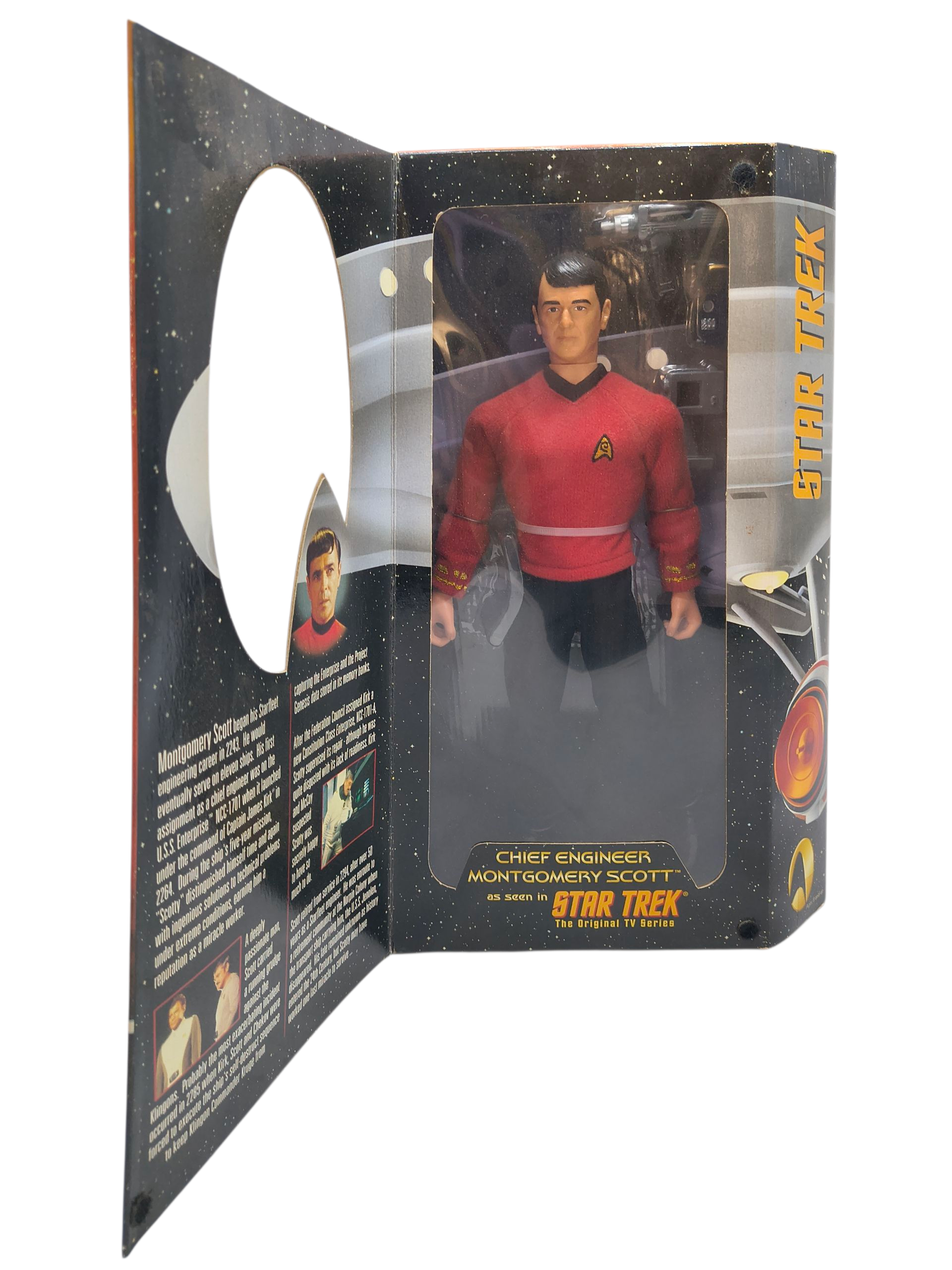 1999 Playmates Classic Edition Star Trek Chief Engineer Montgomery Scott 12" image 4