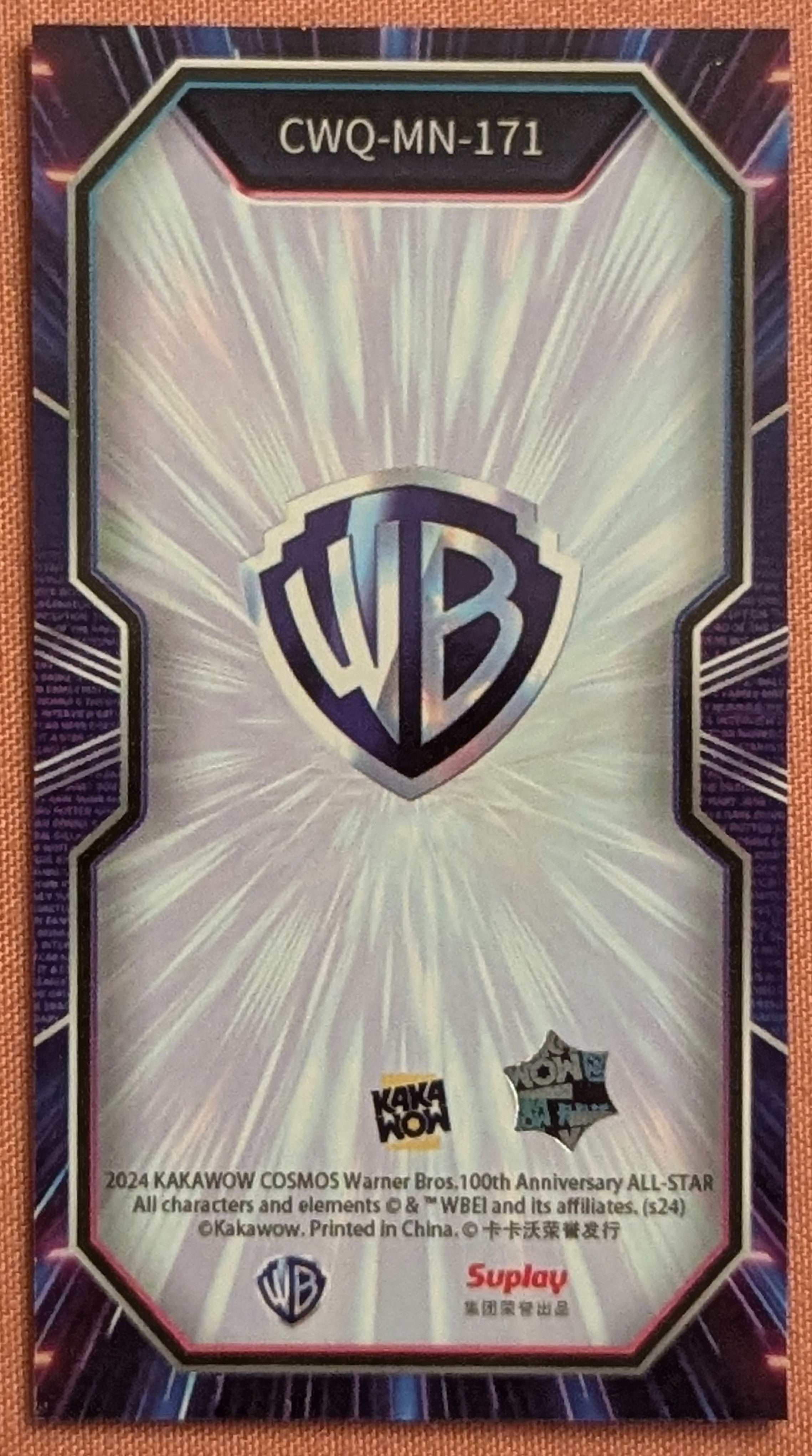 2024 Kakawow Cosmos Warner Bros 100 Scooby Doo Fred Jones Mini Insert CWQ-MN-171 image 2