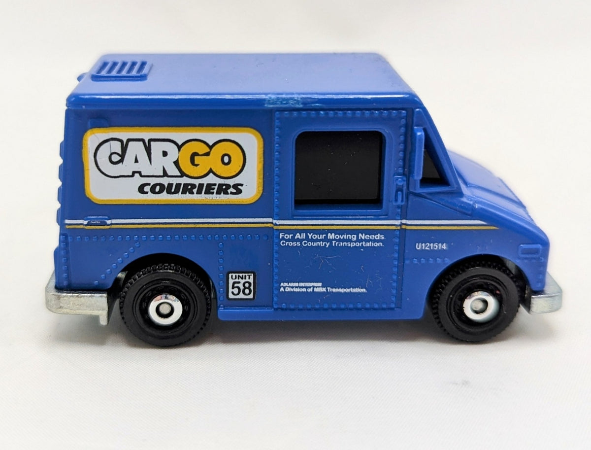 2019 Matchbox MBX Service Truck Cargo Couriers - Blue
