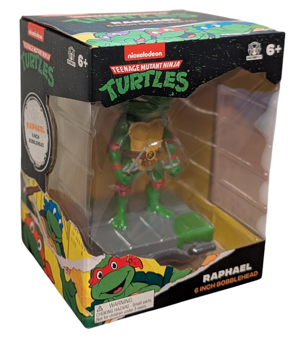 CultureFly TMNT Teenage Mutant Ninja Turtles Raphael 6 Inch Bobblehead image 3
