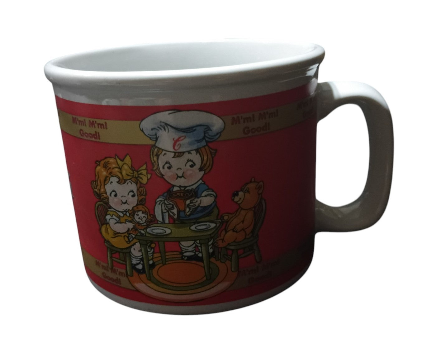 1998 Houston Harvest Handled Campbells Ceramic Soup Mug Bowl image 2