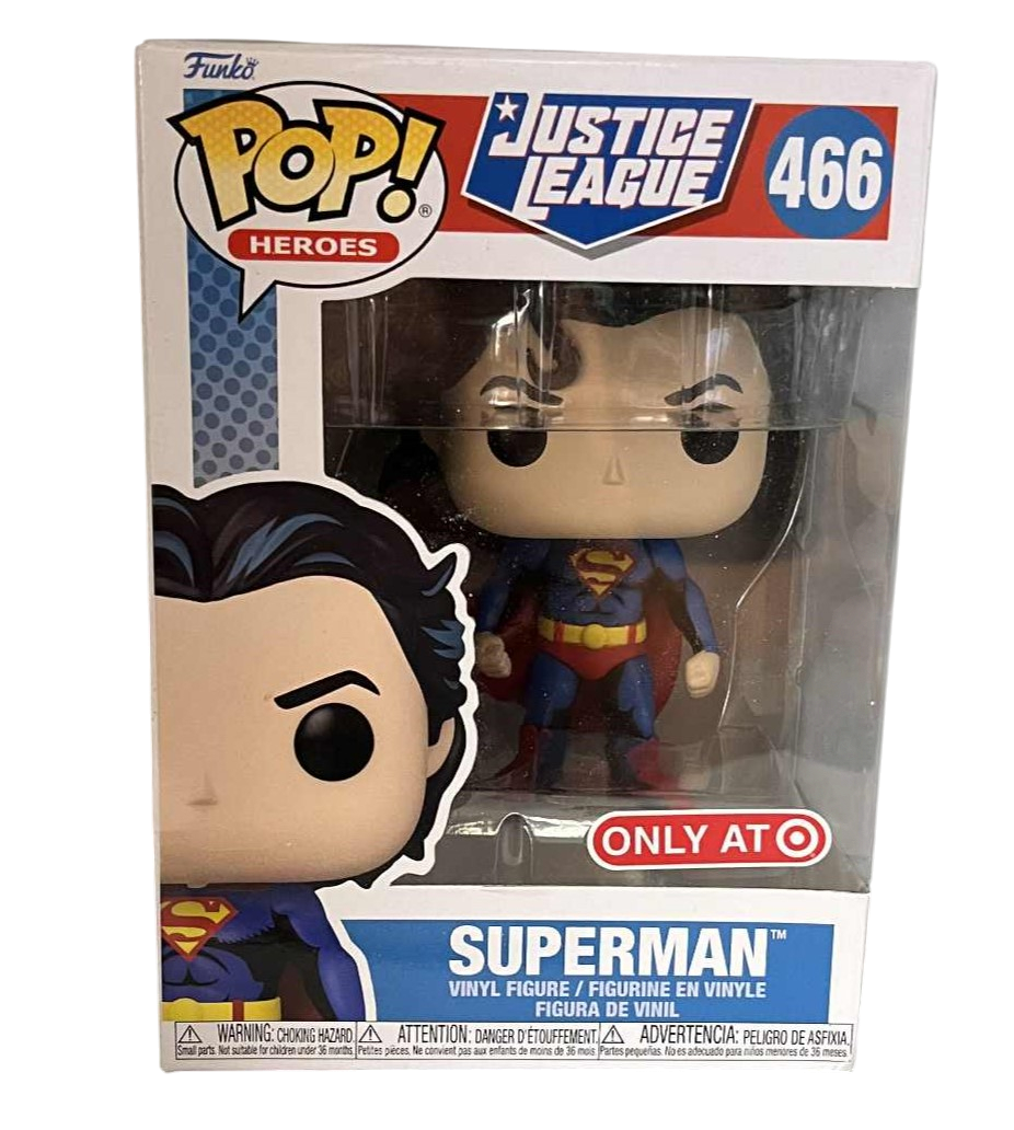 Funko POP! Heroes Justice League Comics Superman #466 Target Exclusive