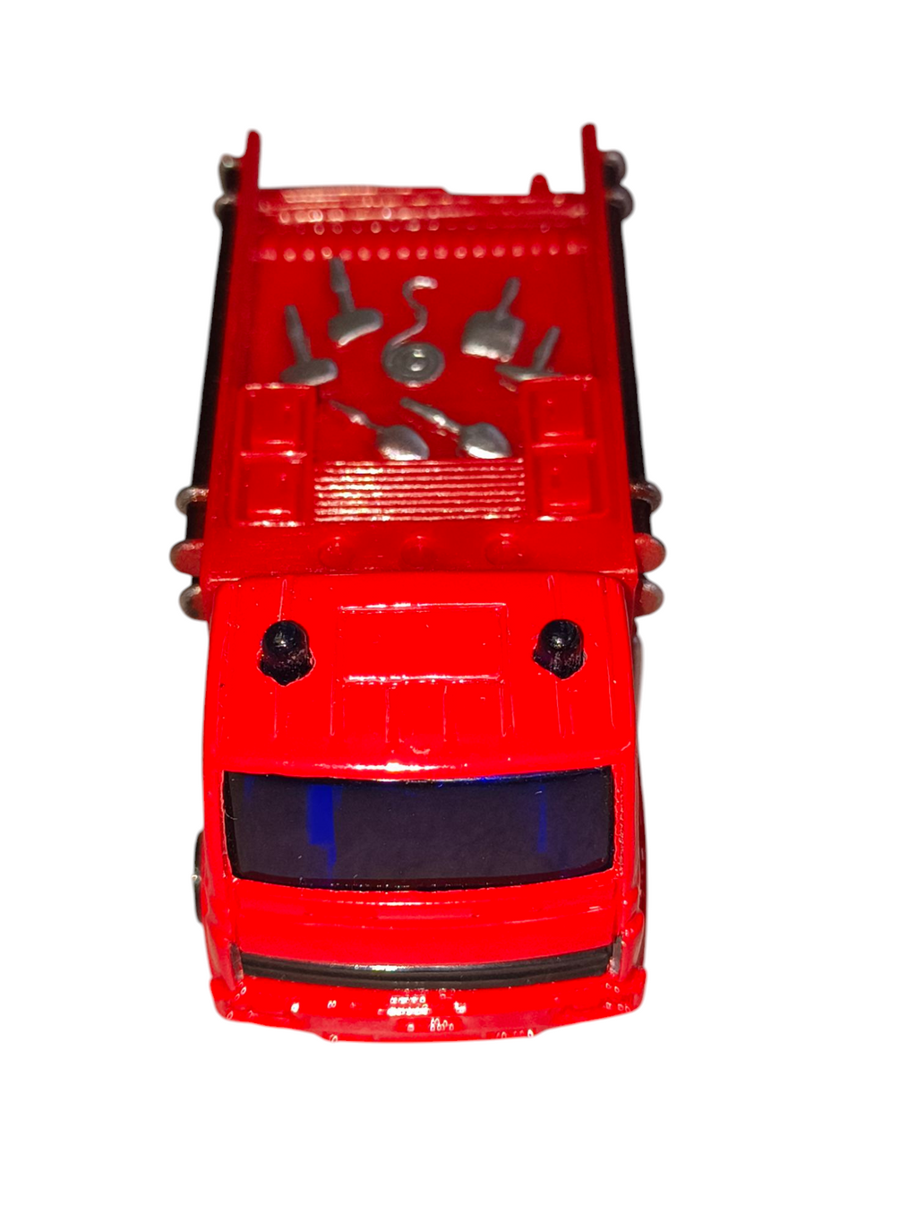 2011 Maisto Fresh Metal Mercedes-Benenz LN2 Fire Departmt Pumper Truck 1:64 image 4