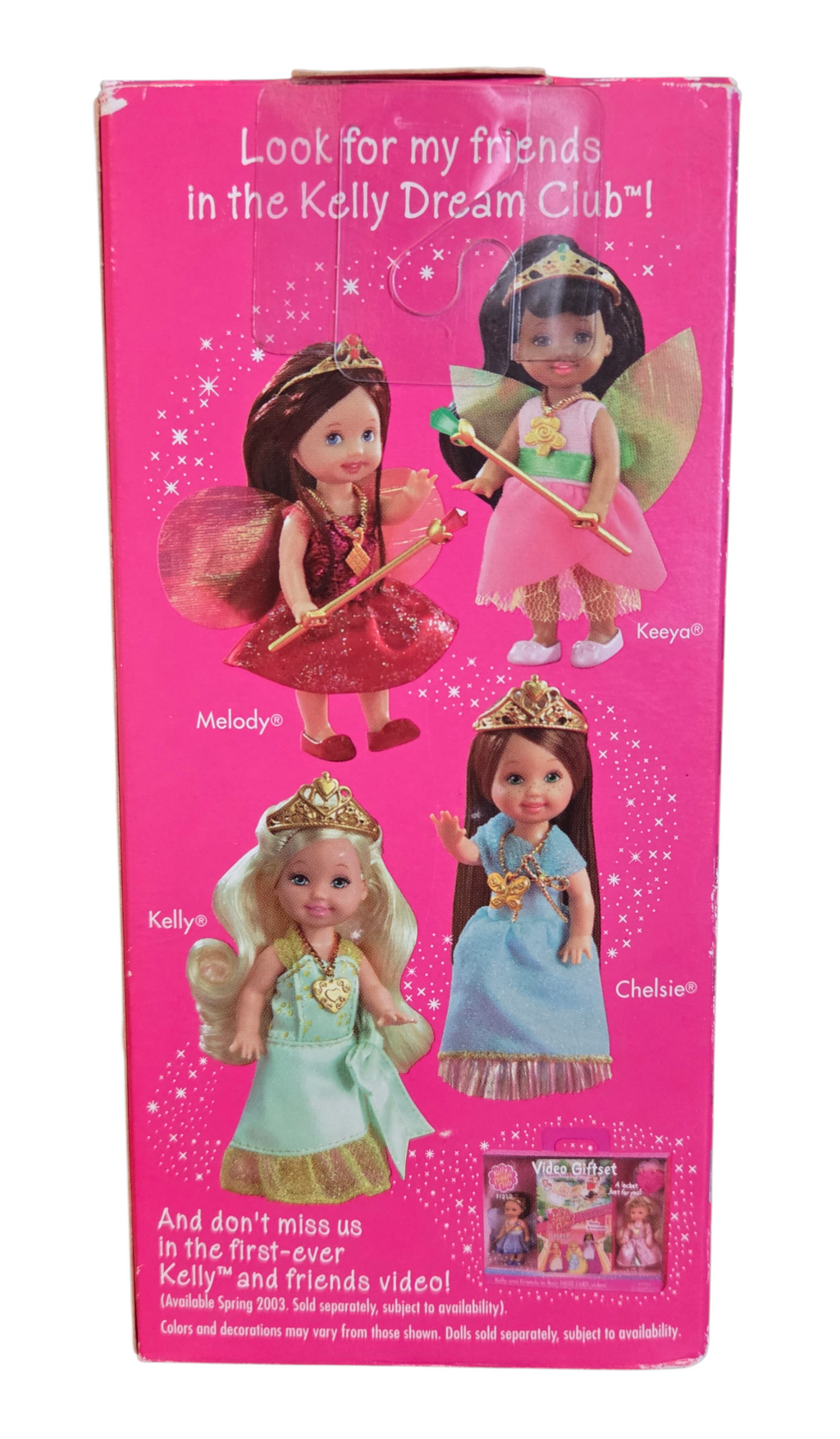 2002 Mattel Kelly Dream Club Ruby Fairy Melody Barbie Cares #B0299 image 2
