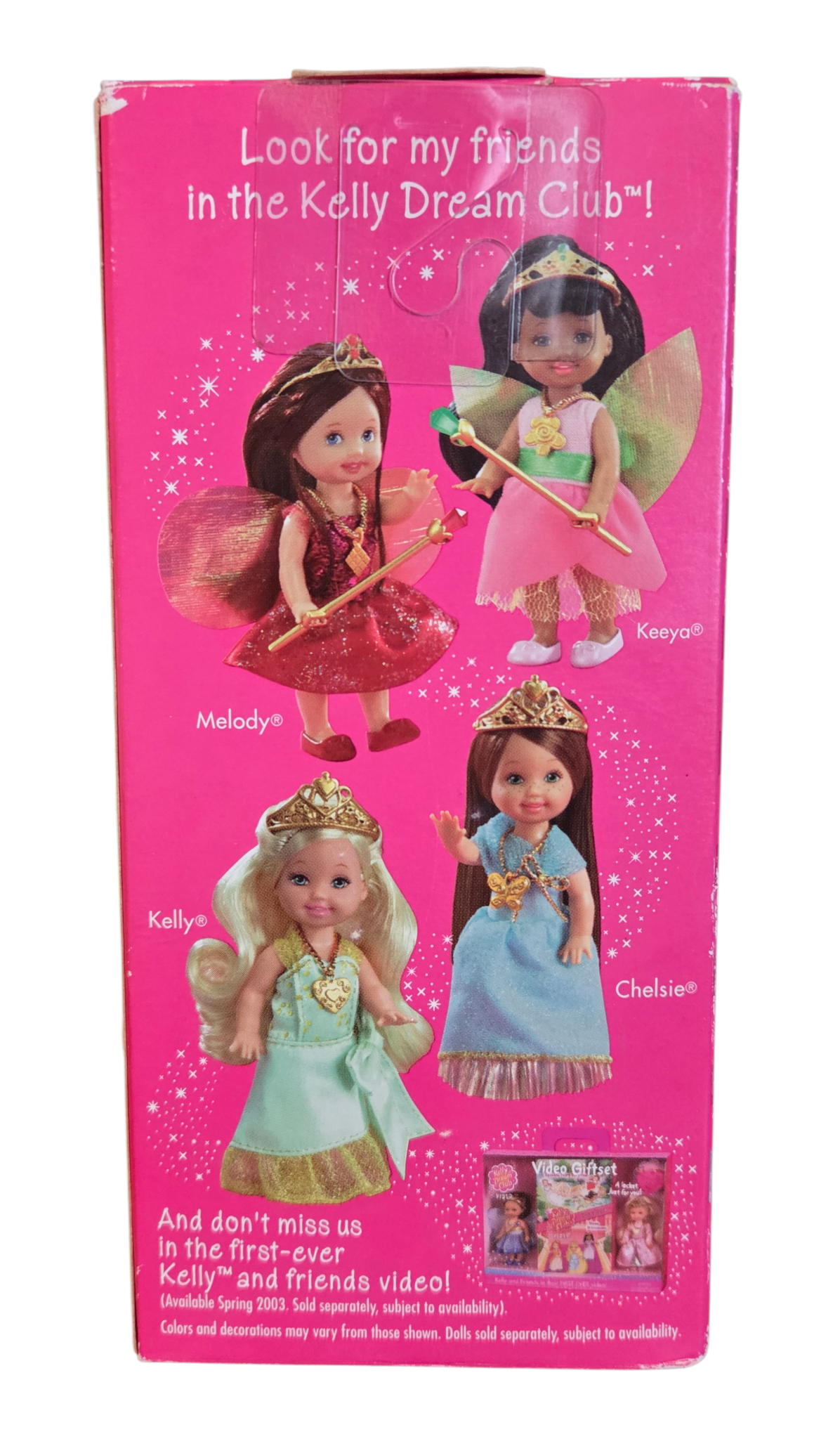 2002 Mattel Kelly Dream Club Ruby Fairy Melody Barbie Cares #B0299 image 2