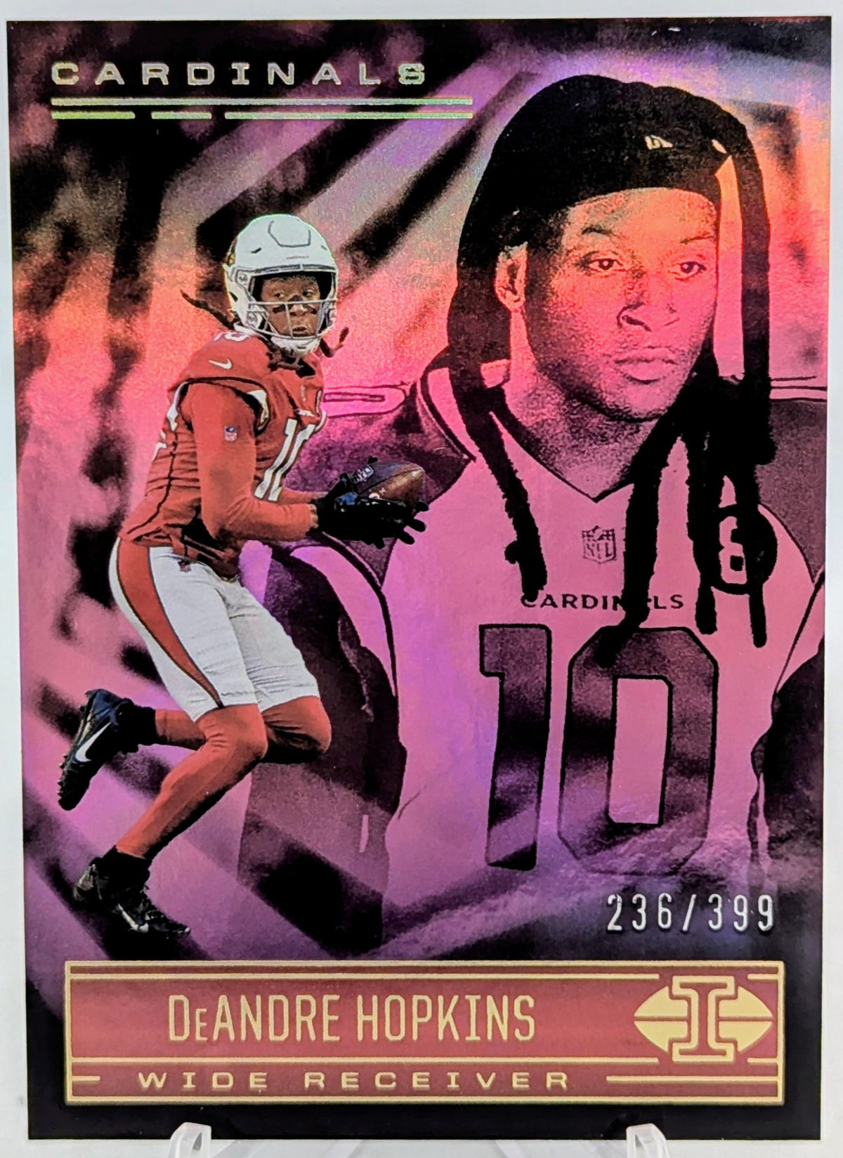 2021 Panini Illusions Pink #15 Deandre Hopkins Arizona Cardinals /399