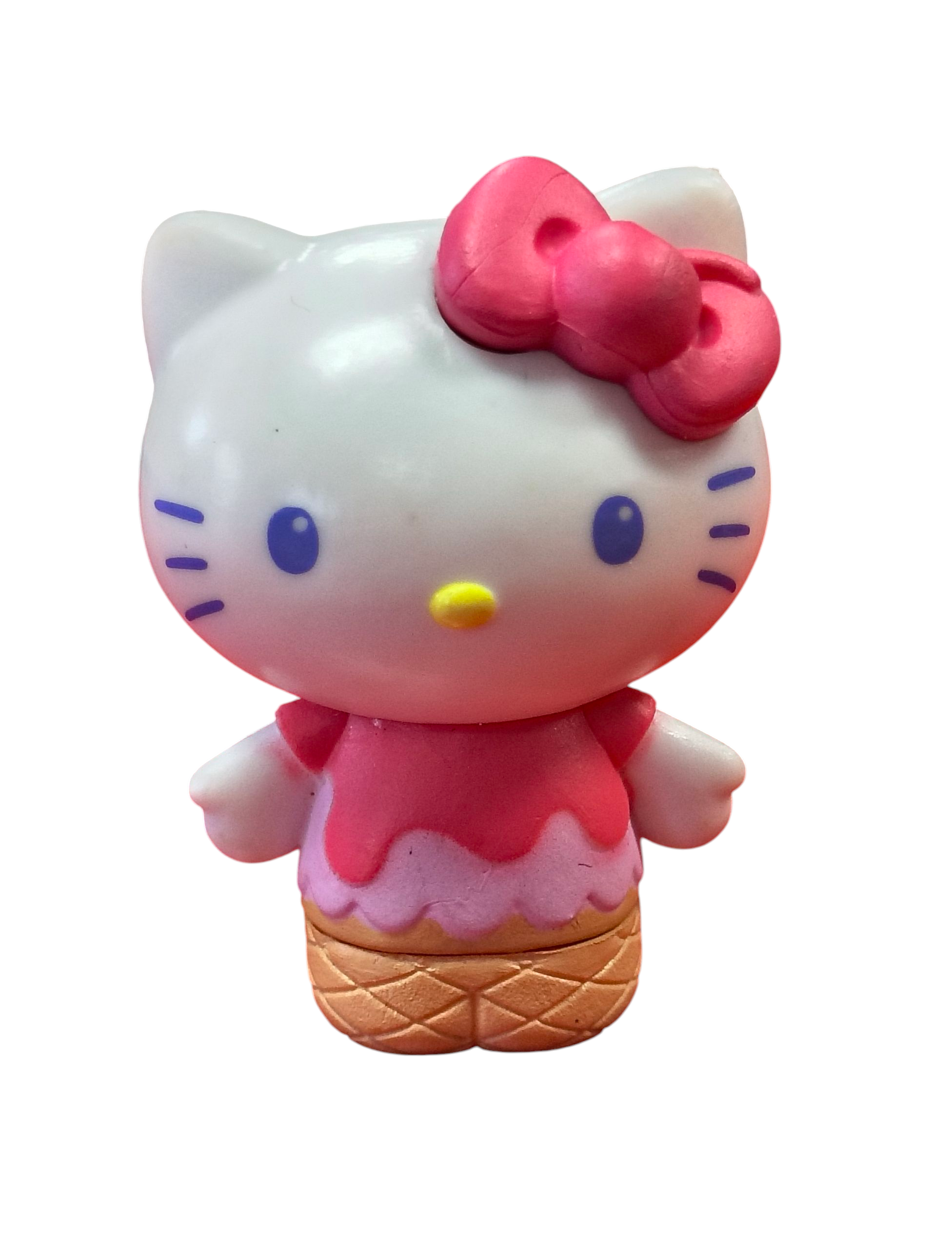 Sanrio Hello Kitty Collectible Mini Figure As Ice Cream Cone