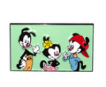 Warner Bros Animaniacs Yakko, Wakko and Dot Rectangle Character Enamel Pin