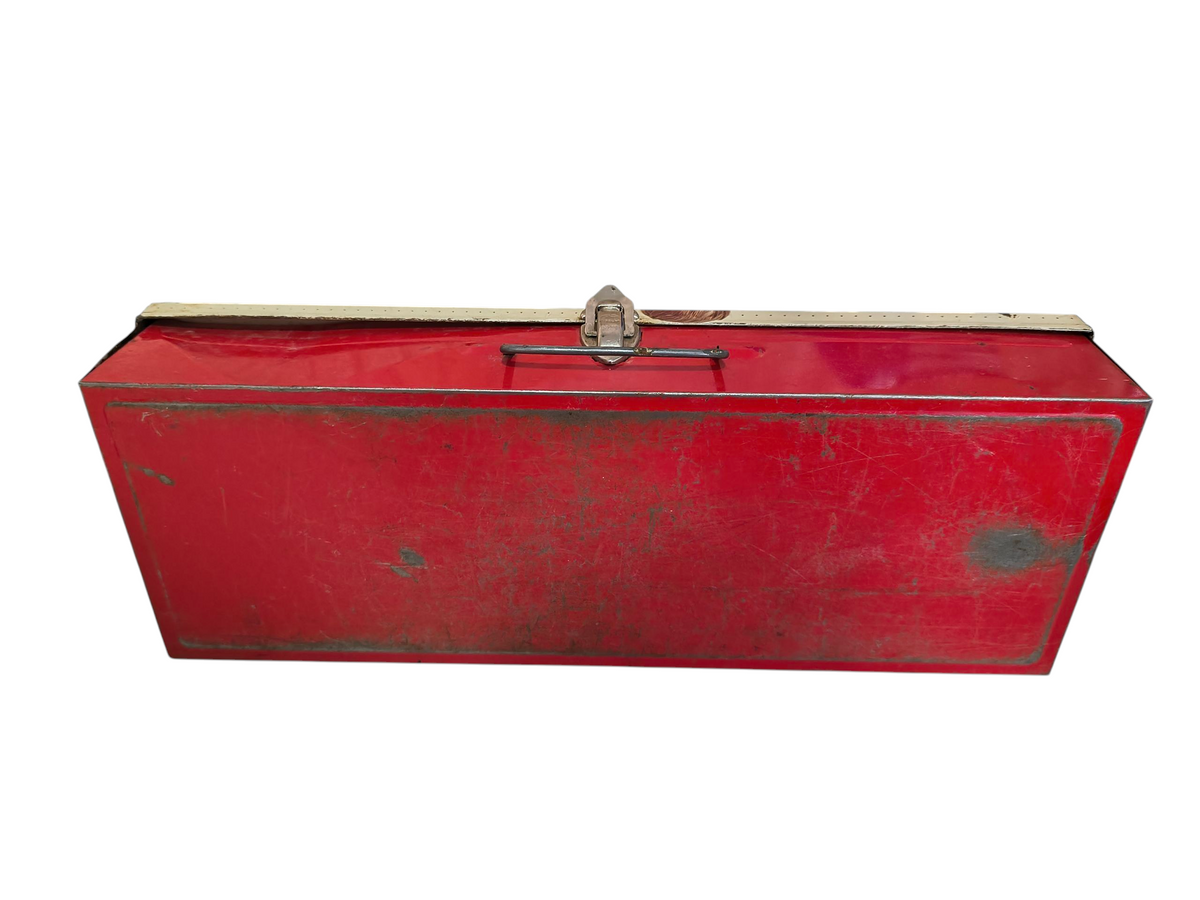 Vintage 630 Blue Diamond Handy Andy Metal Tool Box Only image 5