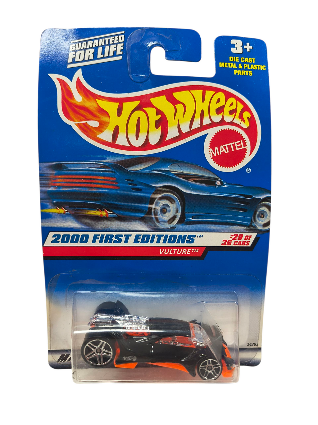 Hot Wheels 2000 First Editions #29 of 36 Vulture #089 Black