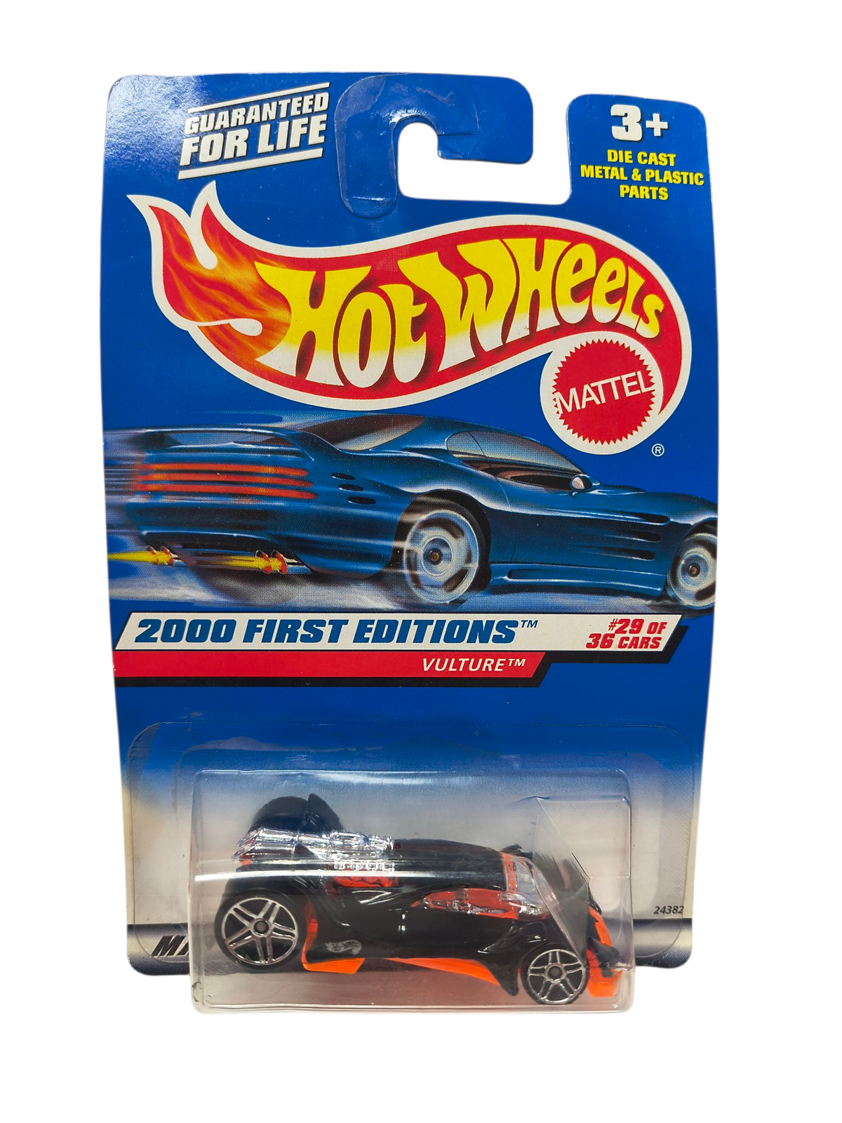 Hot Wheels 2000 First Editions #29 of 36 Vulture #089 Black