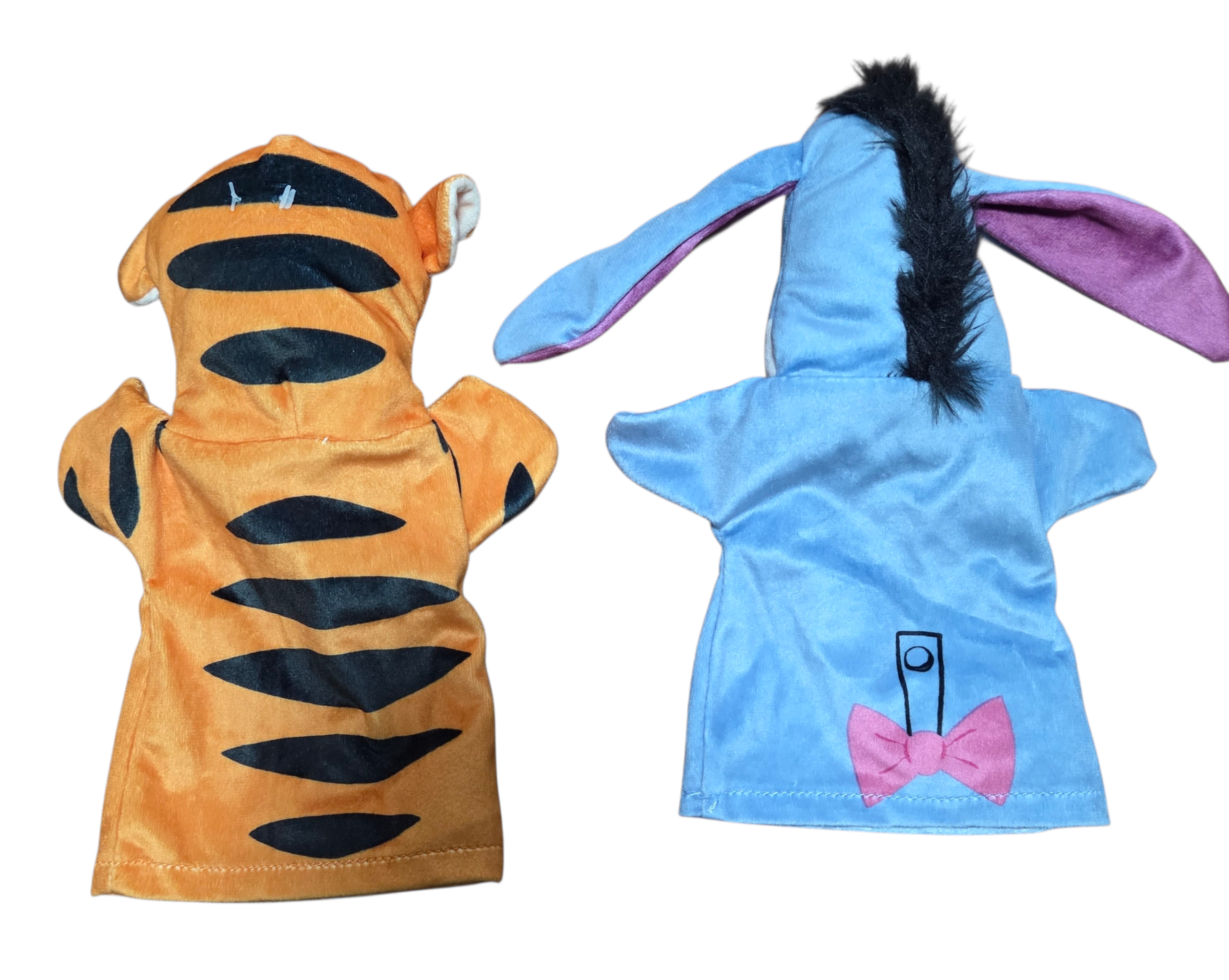 Disney Baby Melissa And Doug Tigger & Eeyore Plush Hand Puppet 2 Pack image 2