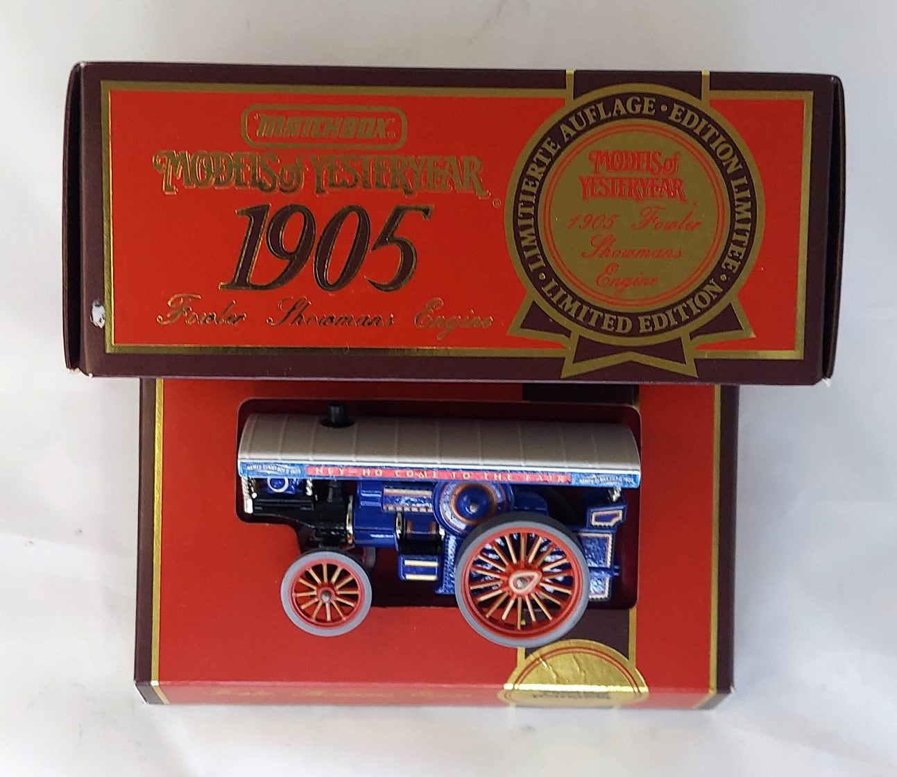 1986 Matchbox Models of Yesteryear Y-19 Fowler Showman's Engine 1:43 image 2