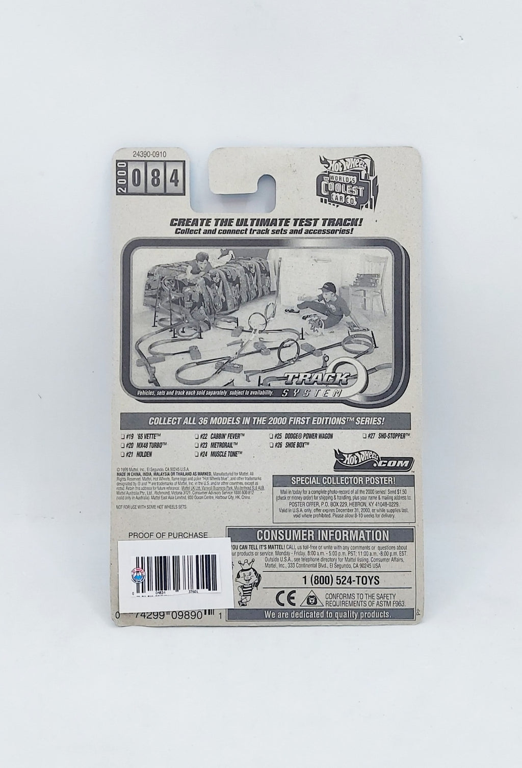 1999 Hot Wheels 2000 First Editions Muscle Tone 084 image 2