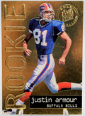 1995 Fleer Ultra Gold Medallion Buffalo Bills Football Card #417 Justin Armour