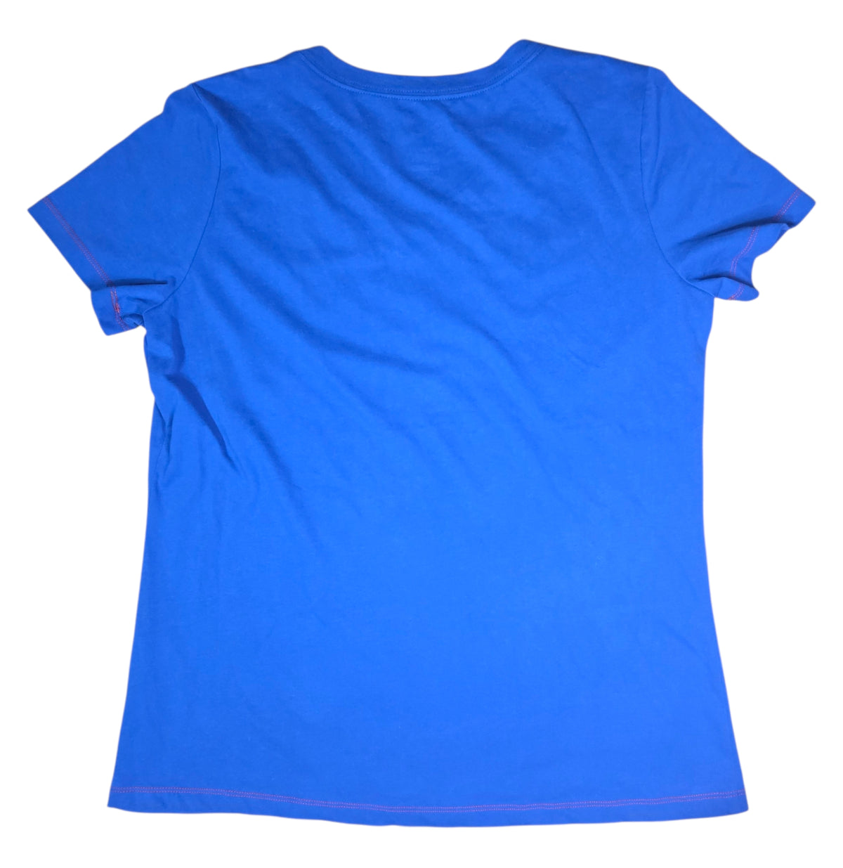 Nike Dri Fit La Clippers Basketball Womens V Neck Blue T-Shirt Size Large image 2