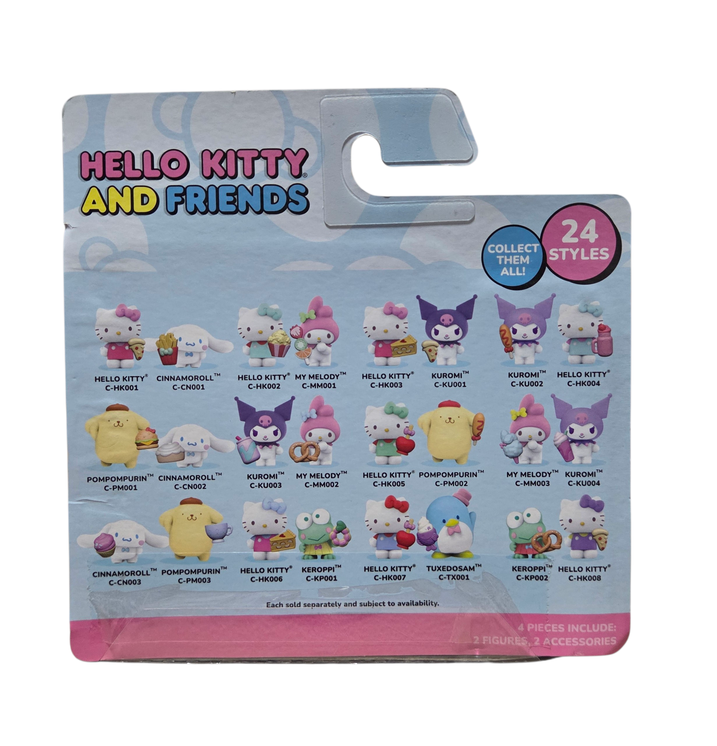 Hello Kitty And Friends Hello Kitty & My Melody Sweet & Salty Series 1 Figures image 2