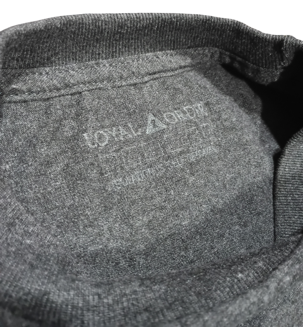 Loyal Order Possible Muslimgauze Jerusalaam? Mens Large Grey T-Shirt image 3