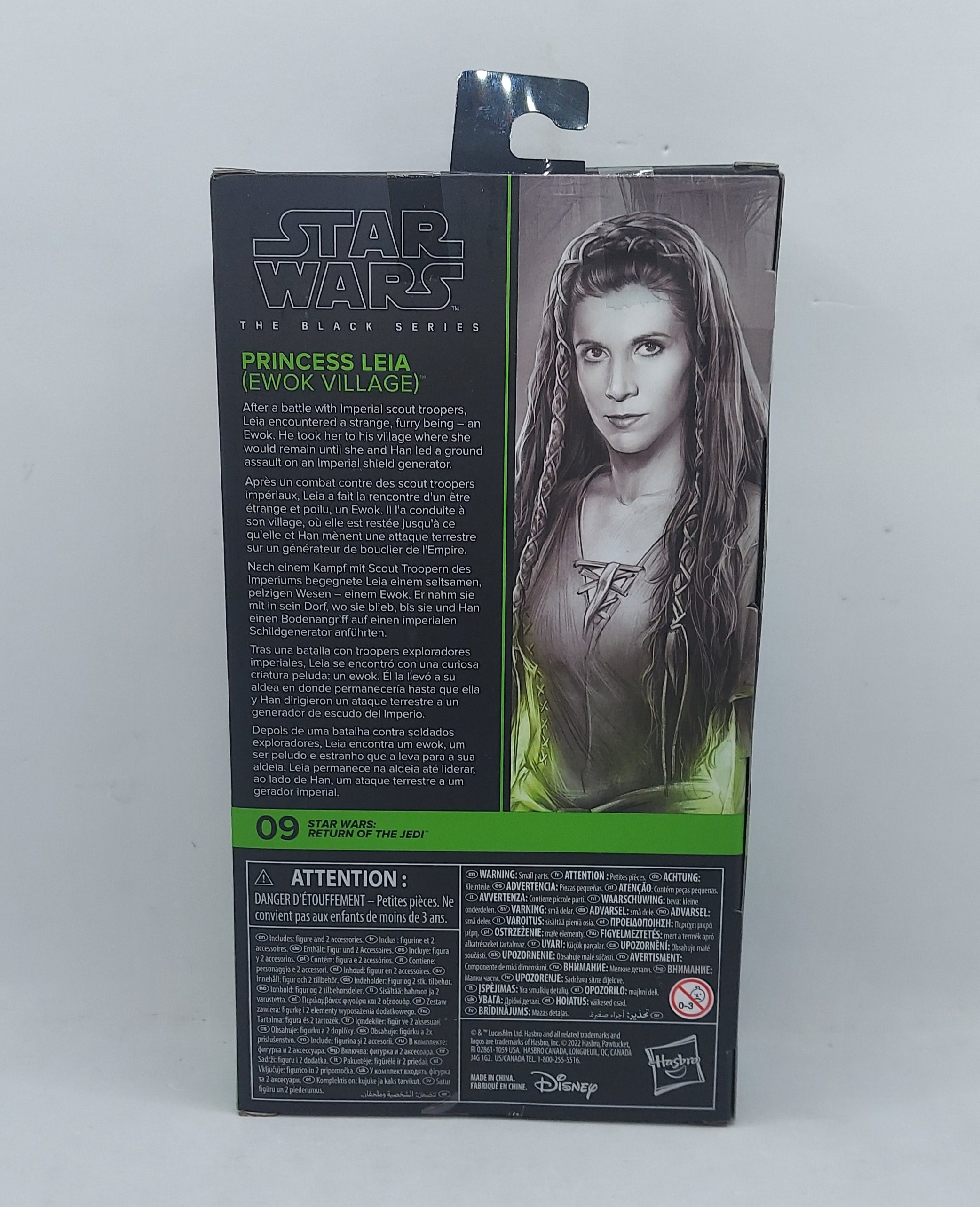 Star Wars The Black Series Princess Leia (Ewok Village) Action Figure image 2